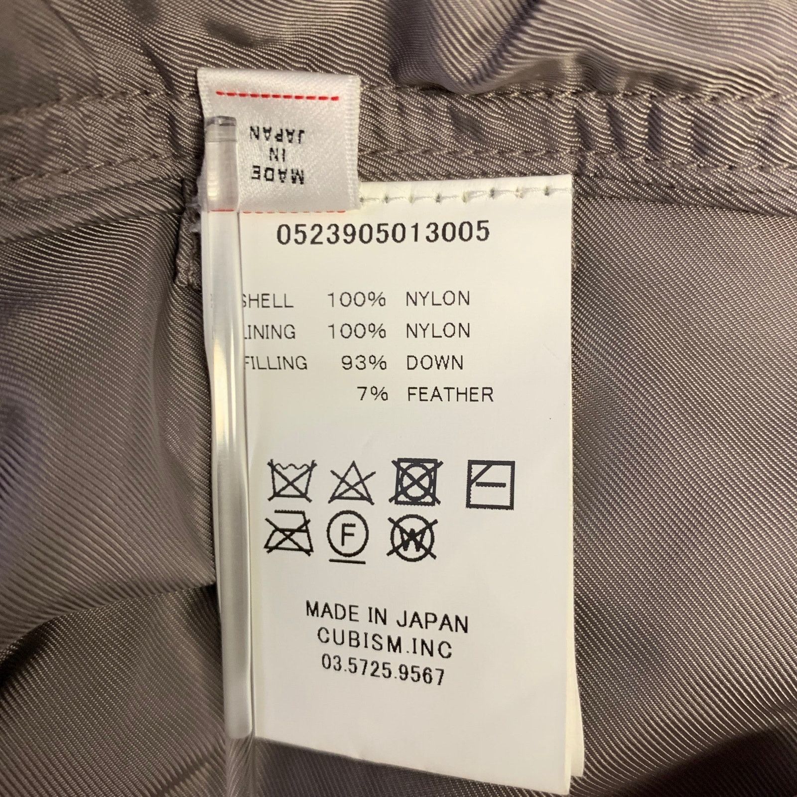 Visvim VISVIM Size L Grey Nylon Down Filled Jacket Size US L / EU 52-54 / 3 - 8 Thumbnail