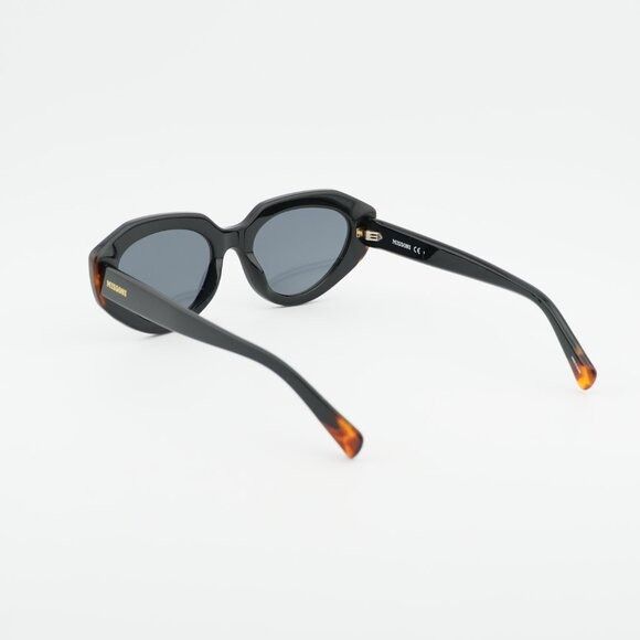 Missoni Missoni MIS 0131/S 0807 IR Sunglasses Black Cat Eye Frame Size ONE SIZE - 5 Thumbnail