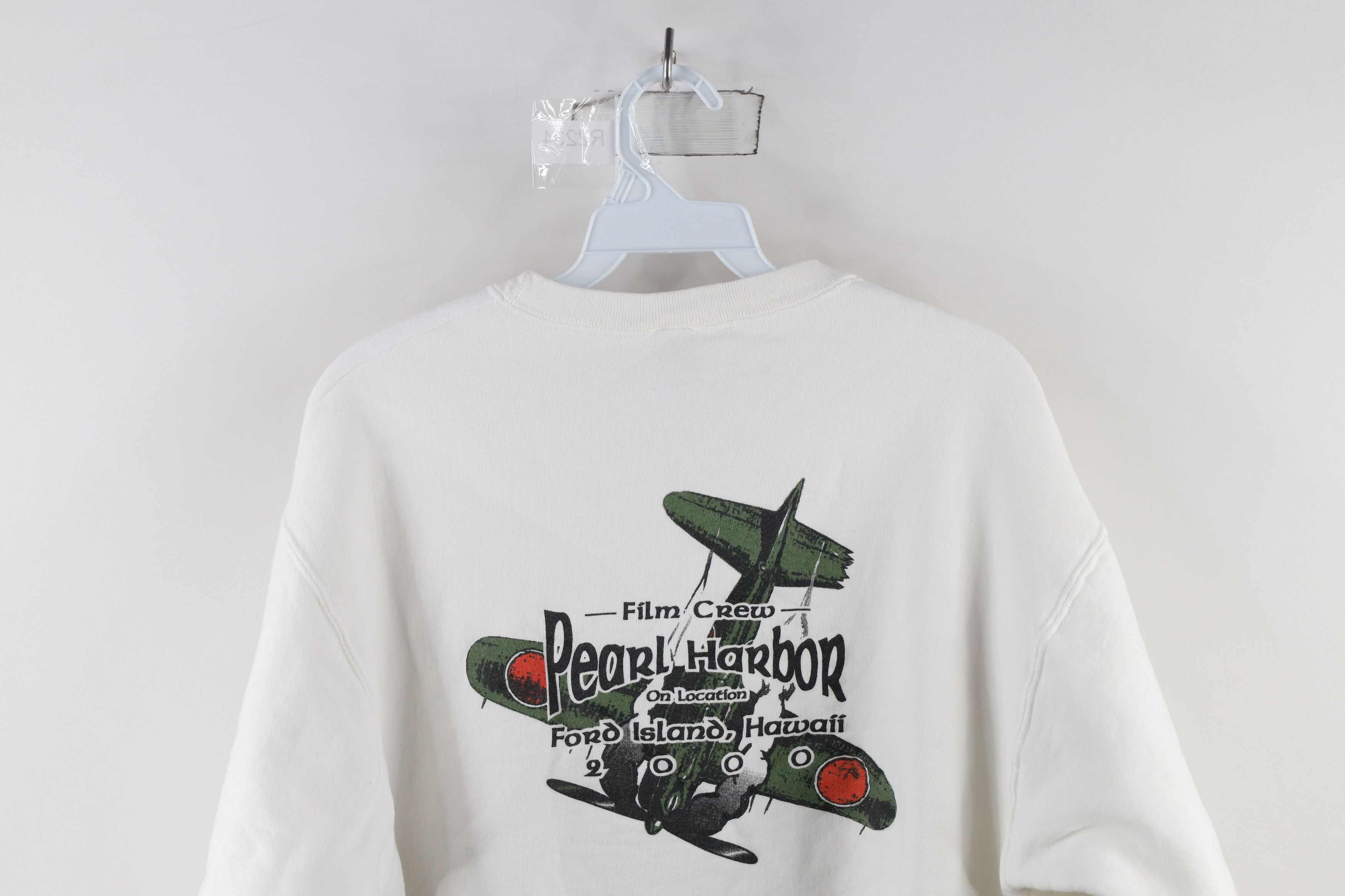 Vintage Vintage 90s Out Pearl Harbor Ford Island Hawaii Sweatshirt Size US M / EU 48-50 / 2 - 9 Thumbnail