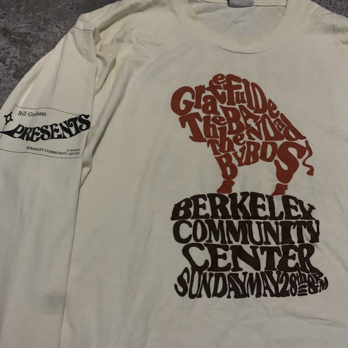 Band Tees 80s Vintage Grateful dead Crew LongSlevee Size US L / EU 52-54 / 3 - 7 Thumbnail
