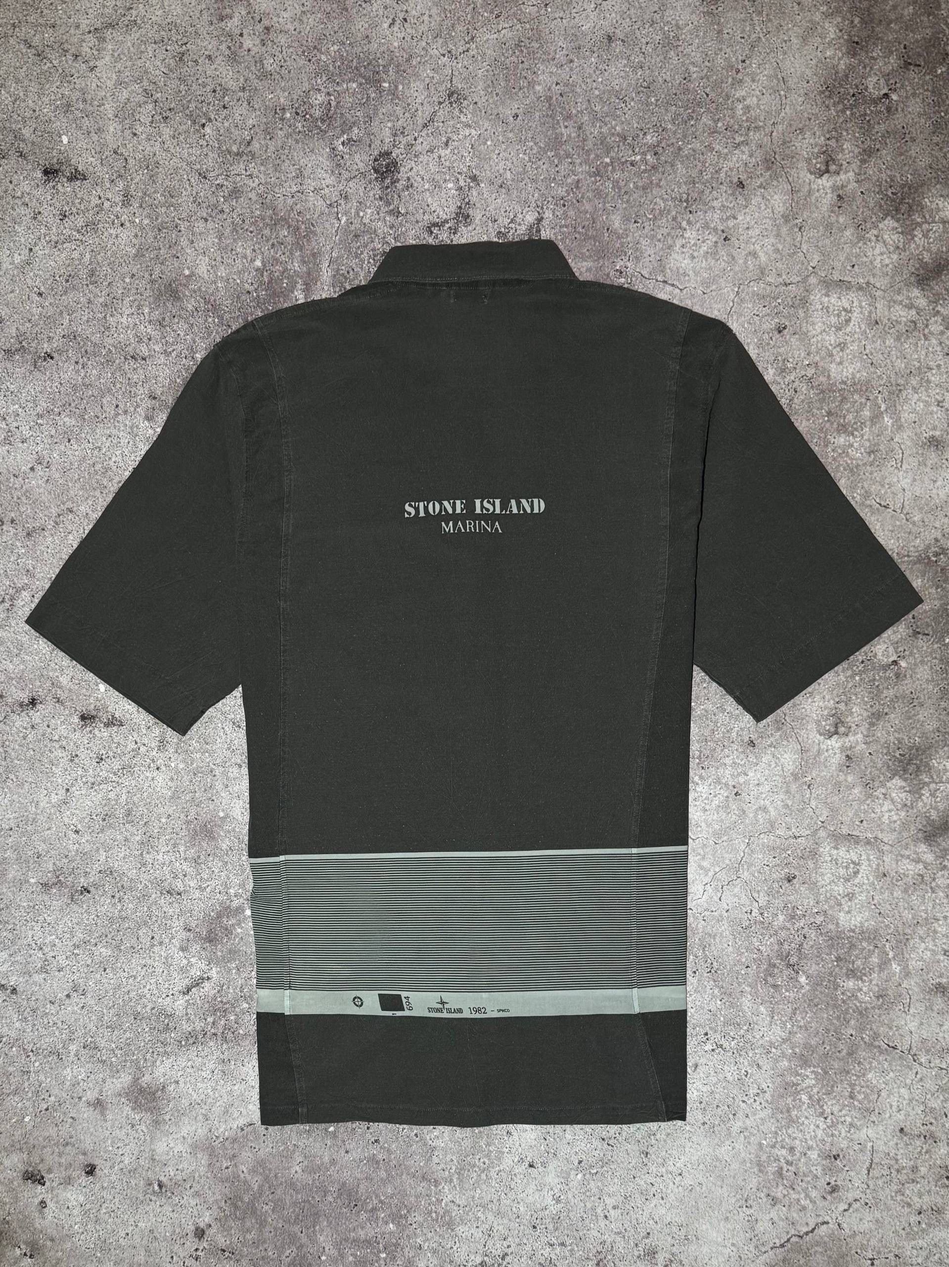 Stone Island Stone Island Marina Vintage Button Down Short Sleeve Shirt Size US M / EU 48-50 / 2 - 1 Thumbnail