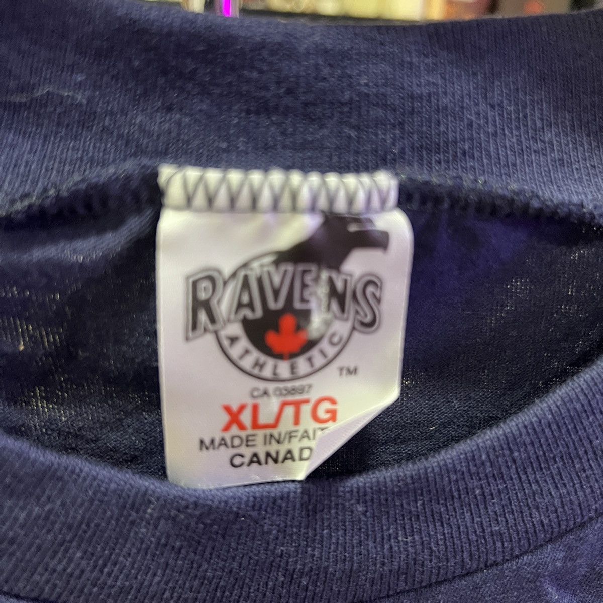 NHL vintage toronto maple leafs t shirt Size US XL / EU 56 / 4 - 4 Thumbnail