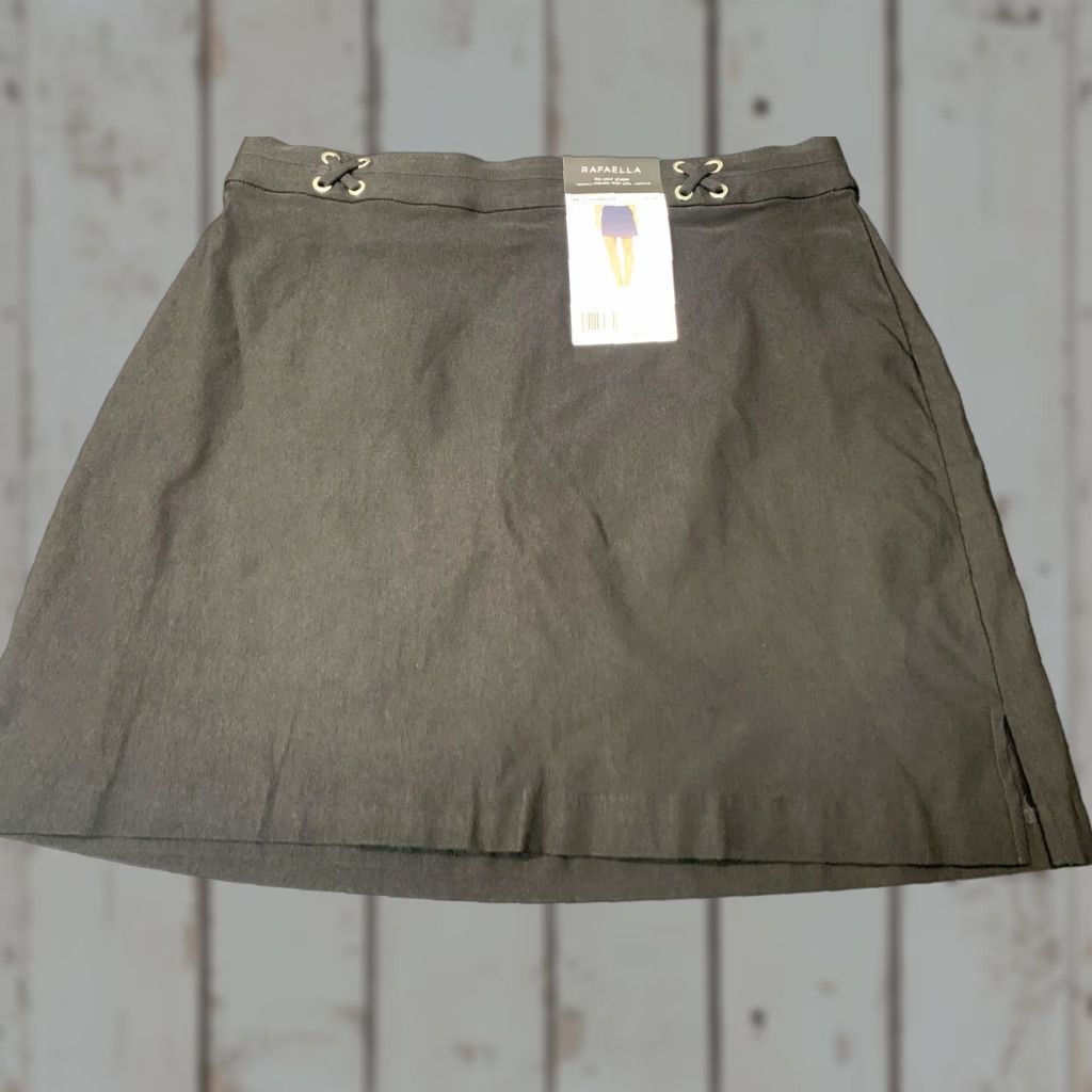Vintage VINTAGE Rafaella Women’s Golf Tennis Pickleball Skort - Black Short Athletic Skirt, Pull On, All Seasons, Regular Fit Size 32" / US 10 / IT 46 - 1 Thumbnail