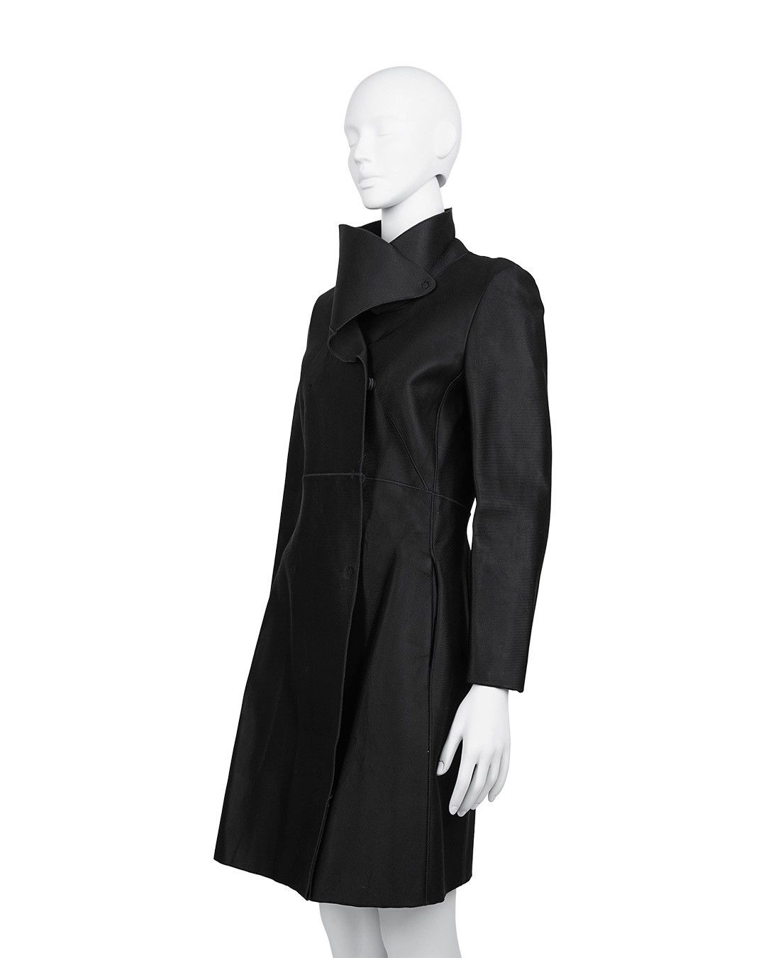 Giorgio Armani Giorgio Armani F/W2003 Neoprene Coat Size M / US 6-8 / IT 42-44 - 5 Thumbnail