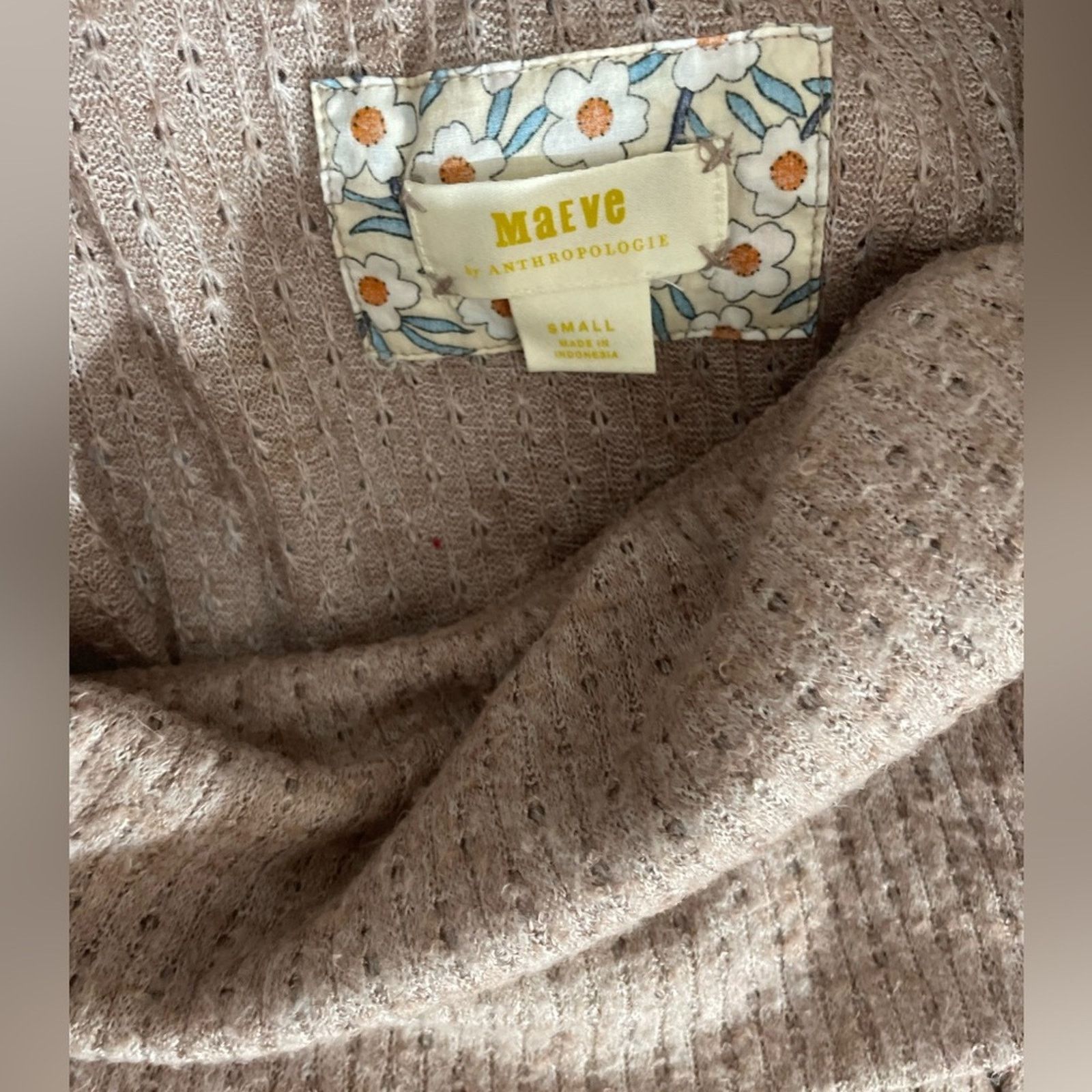 Anthropologie Anthropologie Heathered Cowl Neck Sweater Size M / US 6-8 / IT 42-44 - 4 Thumbnail