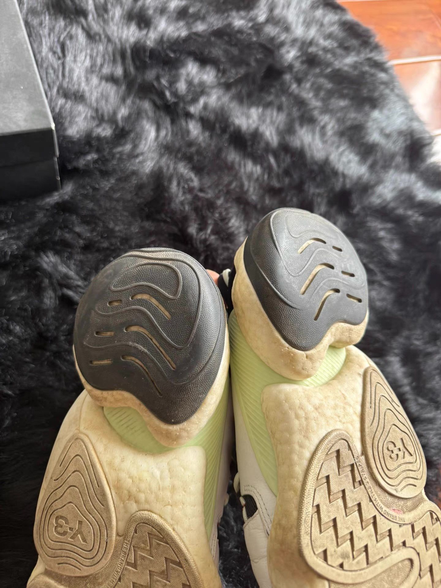 Adidas ADIDAS Y-3 BYW Bball basketball shoes Q17 Size US 8.5 / EU 41-42 - 4 Thumbnail