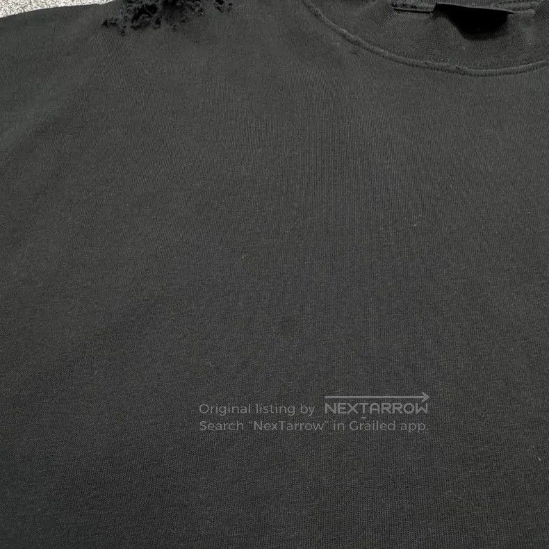 Balenciaga Balenciaga Distressed Sanskrit Print Tee. Size US L / EU 52-54 / 3 - 4 Thumbnail