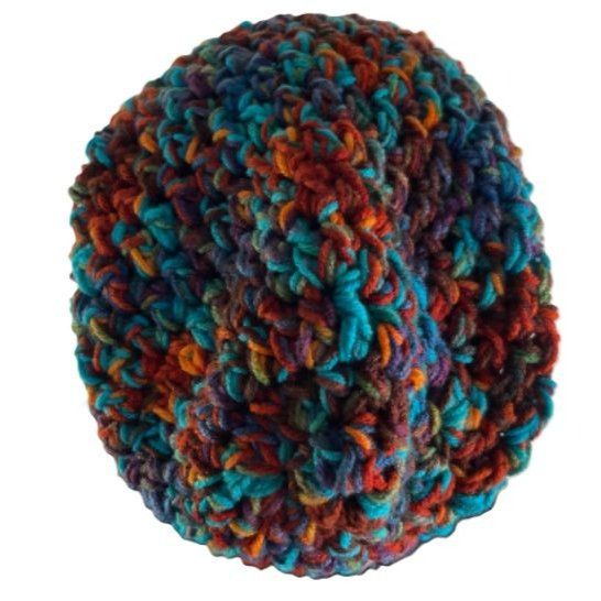 Handmade Crochet Slouch Hat Slouchy Beanie Snood Handmade Adult Size Size ONE SIZE - 5 Thumbnail
