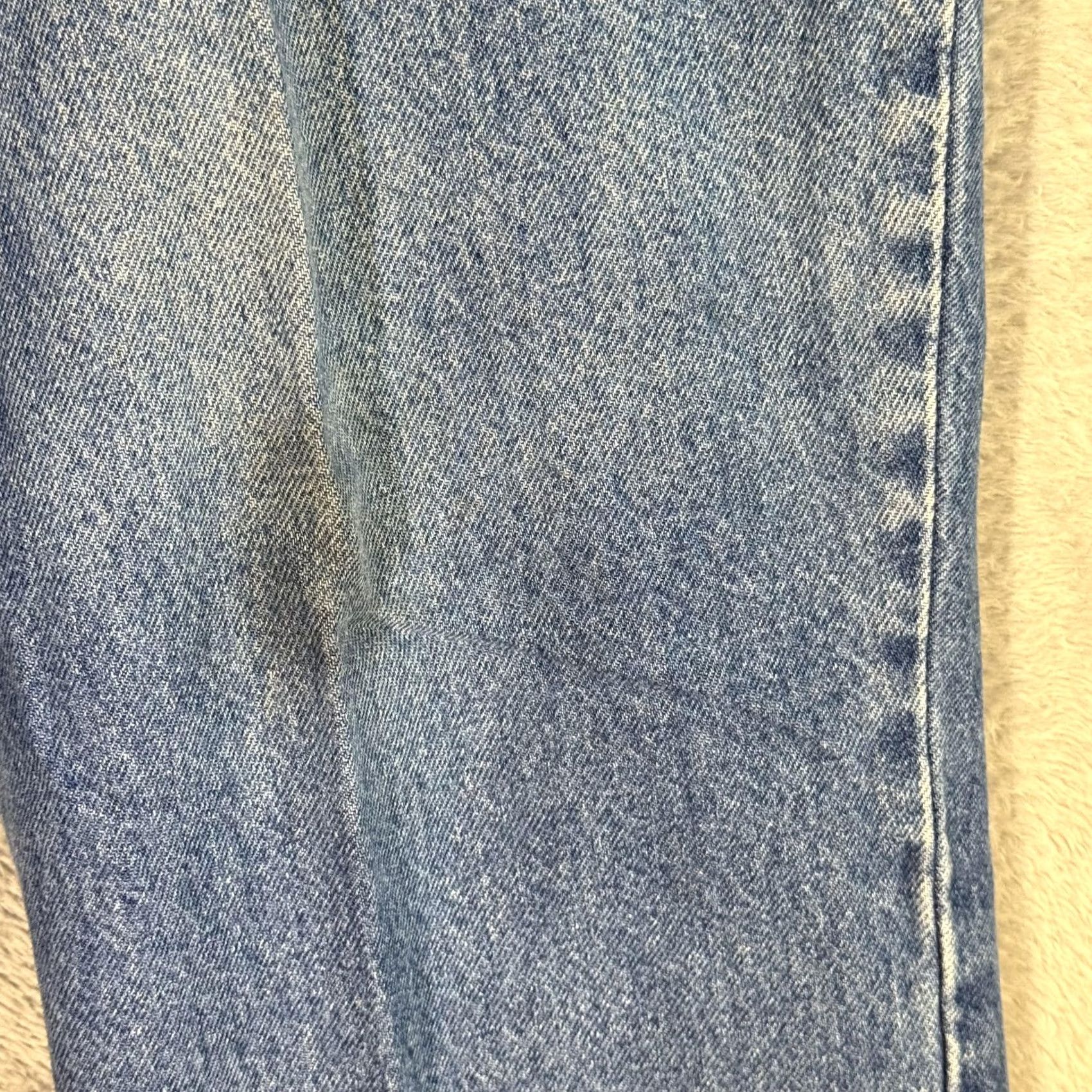 Carhartt Carhartt Jeans Mens 40x32 Blue Relaxed Fit Denim Straight Leg Workwear Pants Size US 40 / EU 56 - 4 Thumbnail