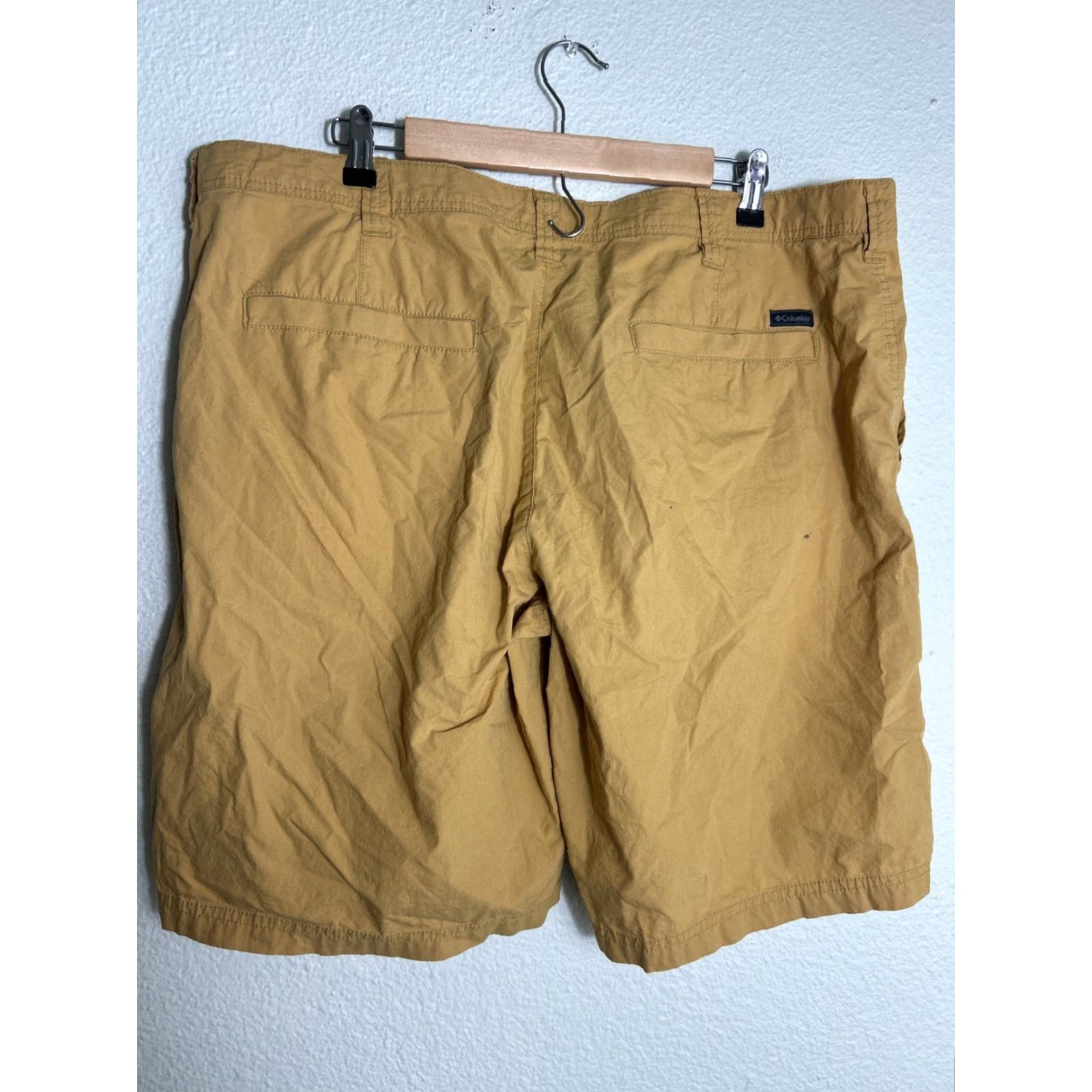 Vintage Columbia Chino Shorts Mustard Yellow 40x10 Flat Front Men Regular Size 40 Shorts Mens Chino Flat Front Mustard Columbia Yellow 40x10 Size US 40 / EU 56 - 7 Thumbnail