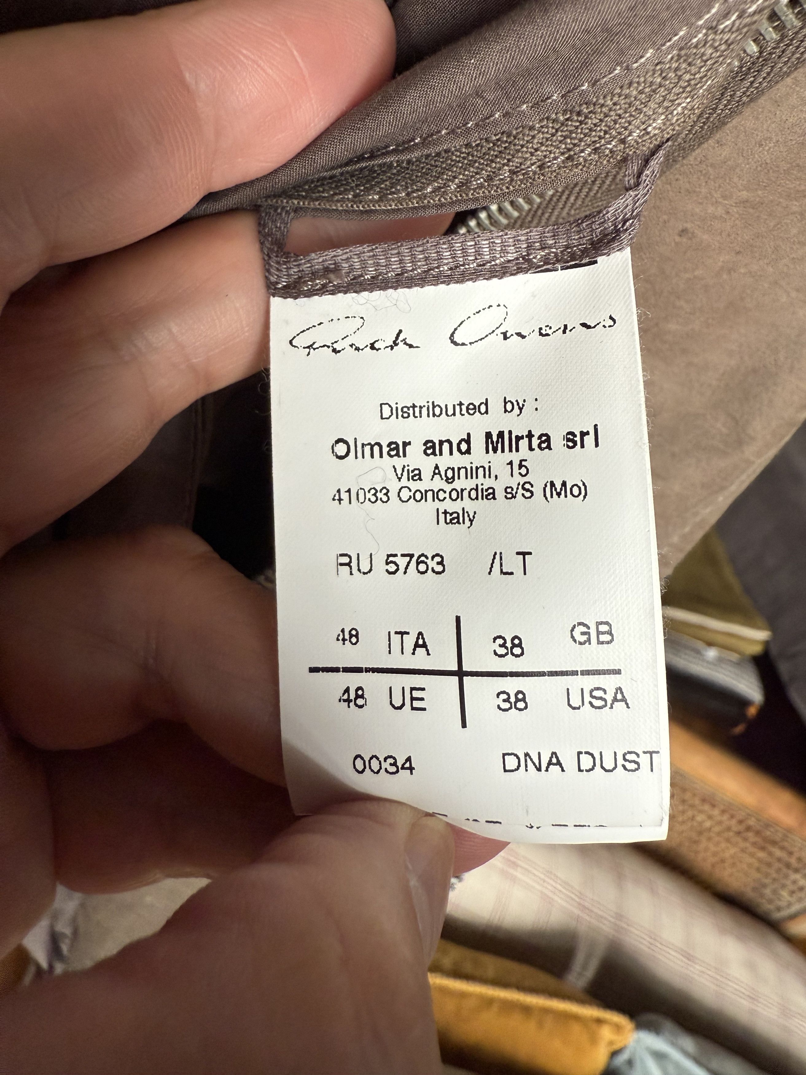 Rick Owens Rick Owens leather jacket -WORN COUPLE OF TIMES Size US M / EU 48-50 / 2 - 14 Thumbnail