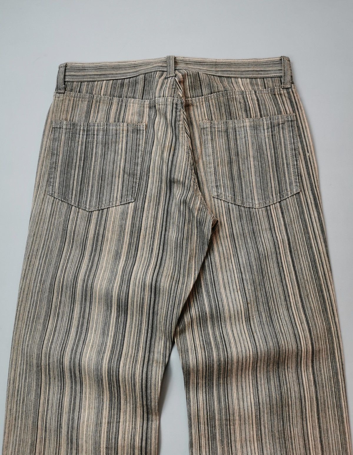 Japanese Brand Carters Stripe Jeans (LG57) Size US 34 / EU 50 - 4 Thumbnail