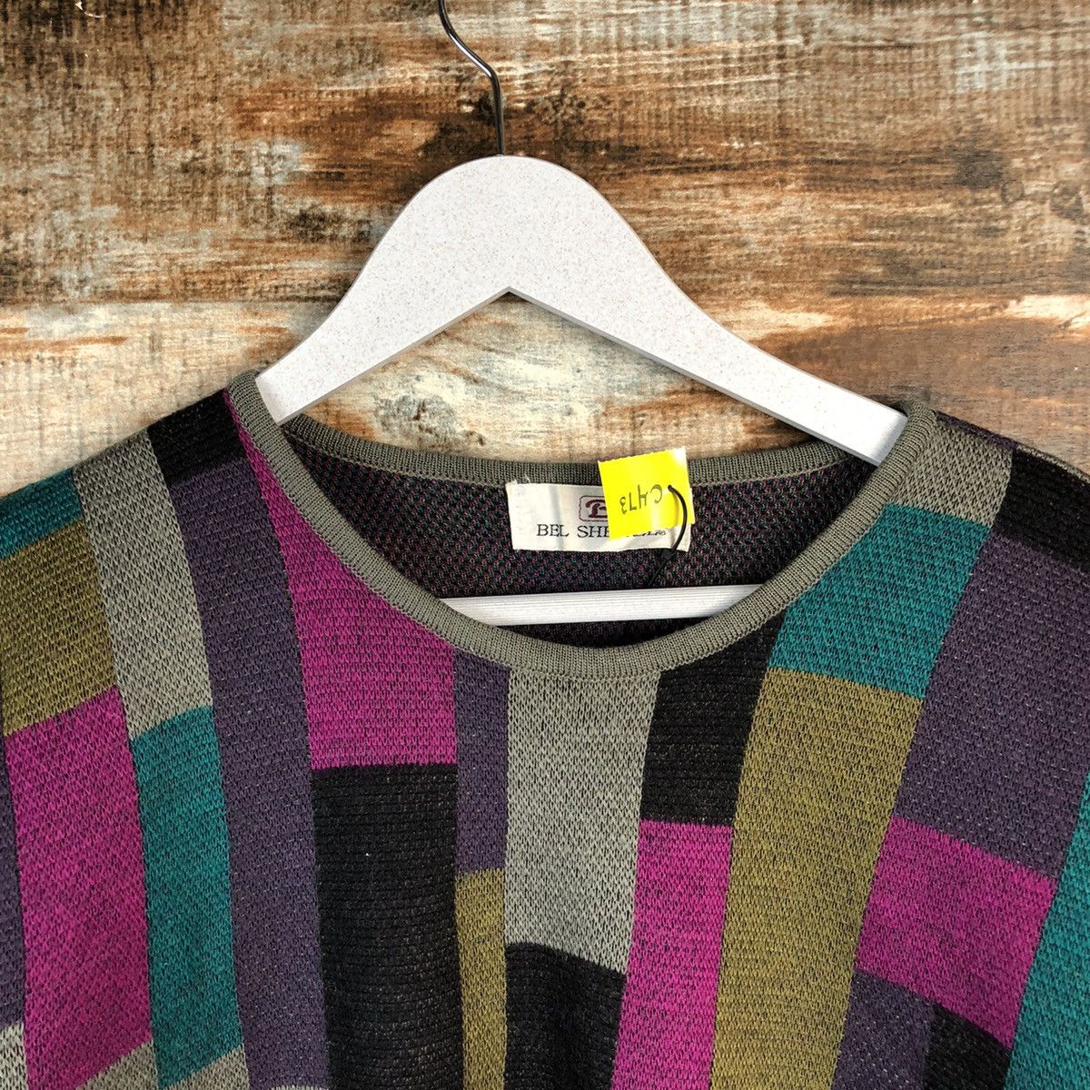 Japanese Brand DL Bel Shepree vintage art Gray Knitwear sweatshirt #C473 Size M / US 6-8 / IT 42-44 - 4 Thumbnail