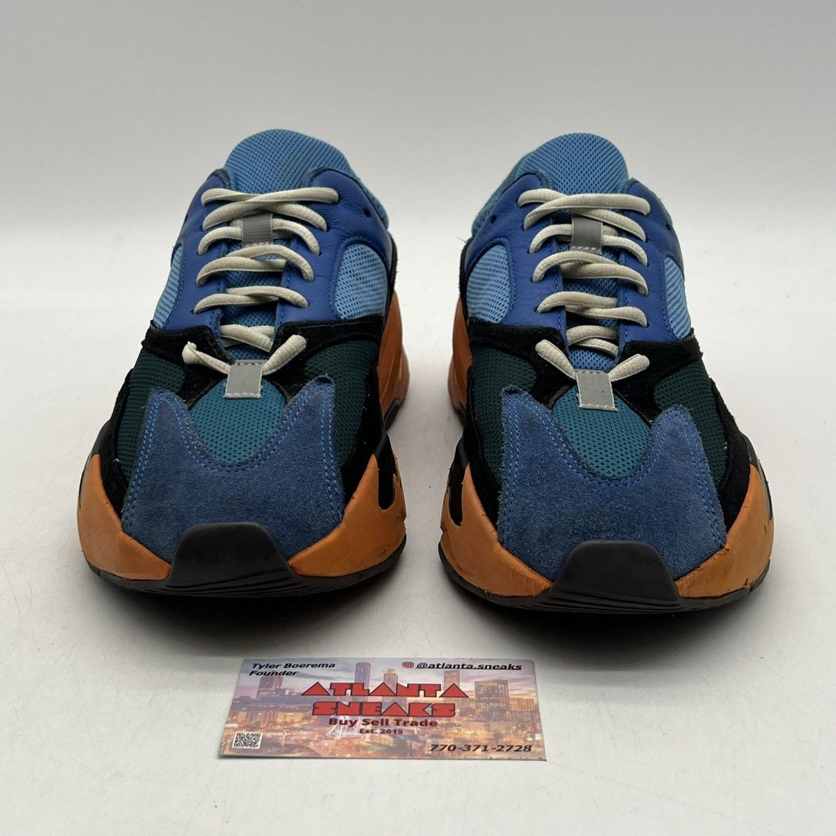 Adidas Yeezy boost 700 bright blue Size US 9.5 / EU 42-43 - 2 Thumbnail