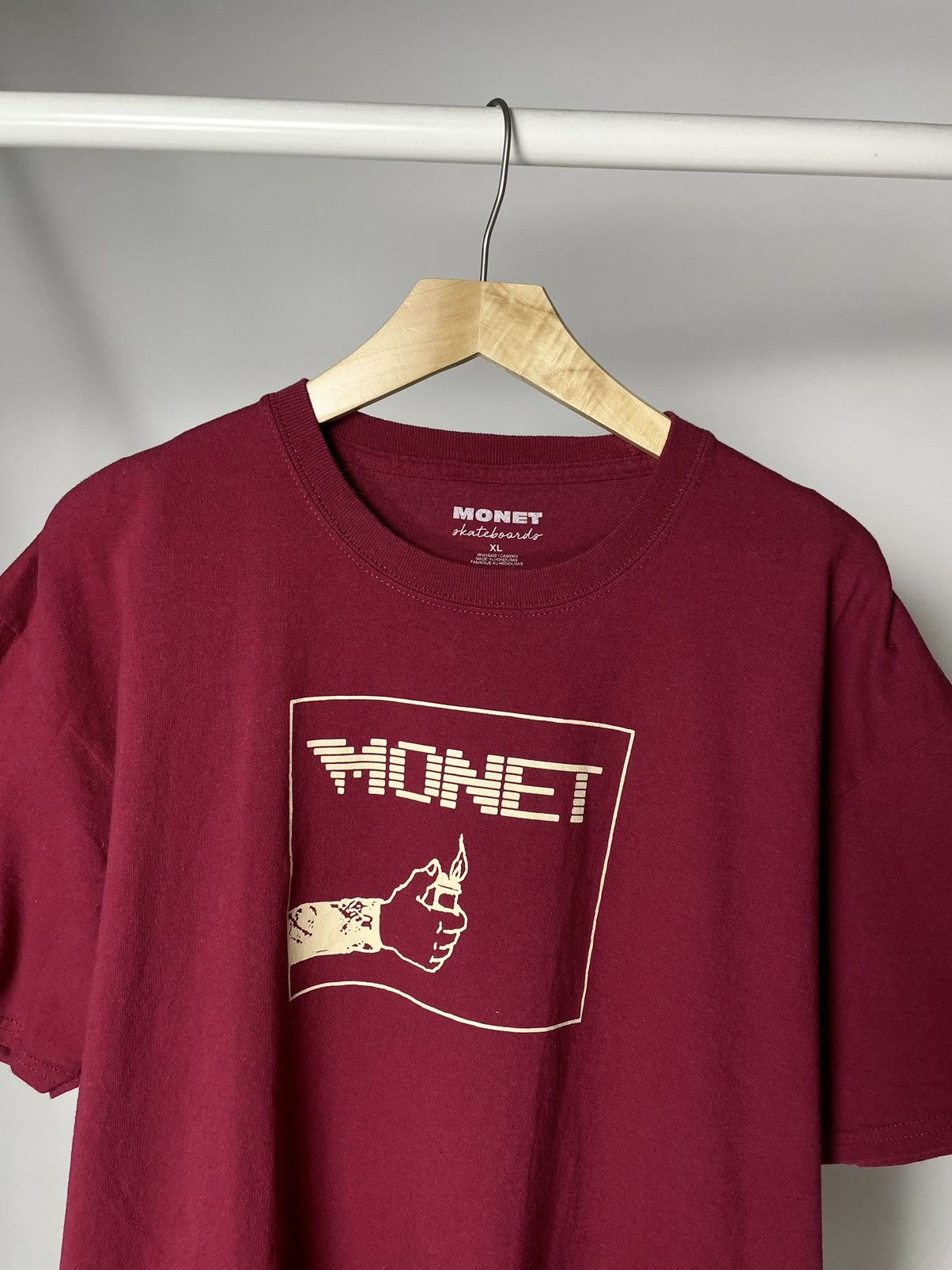 Monet Monet Skateboards ♻️ Vinyl Supreme Lighter tee t shirt Size US XL / EU 56 / 4 - 6 Thumbnail
