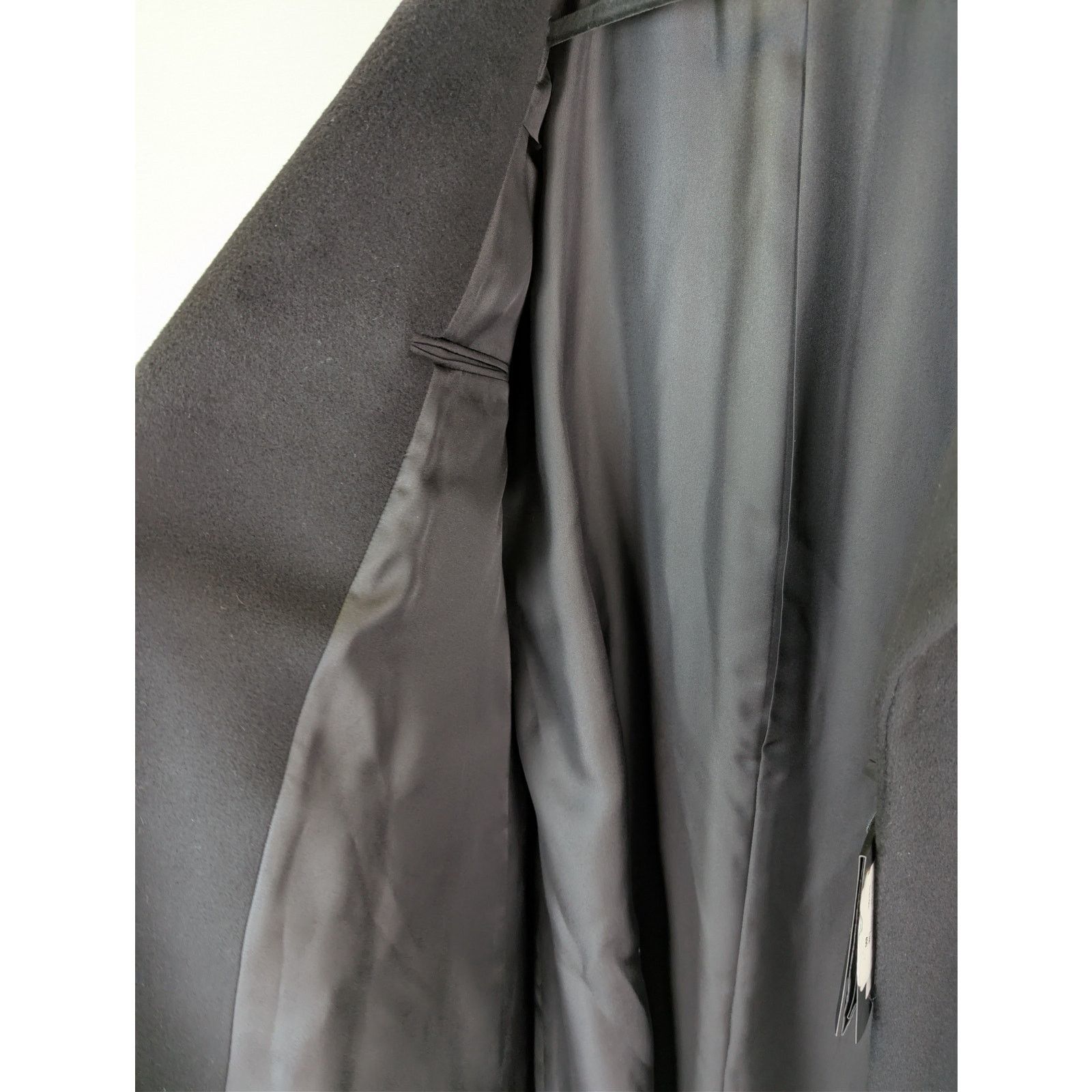 Saint Laurent Paris o1rshd1 Manteau Oversize Brosse oversized brush coat Black Size US S / EU 44-46 / 1 - 9 Thumbnail