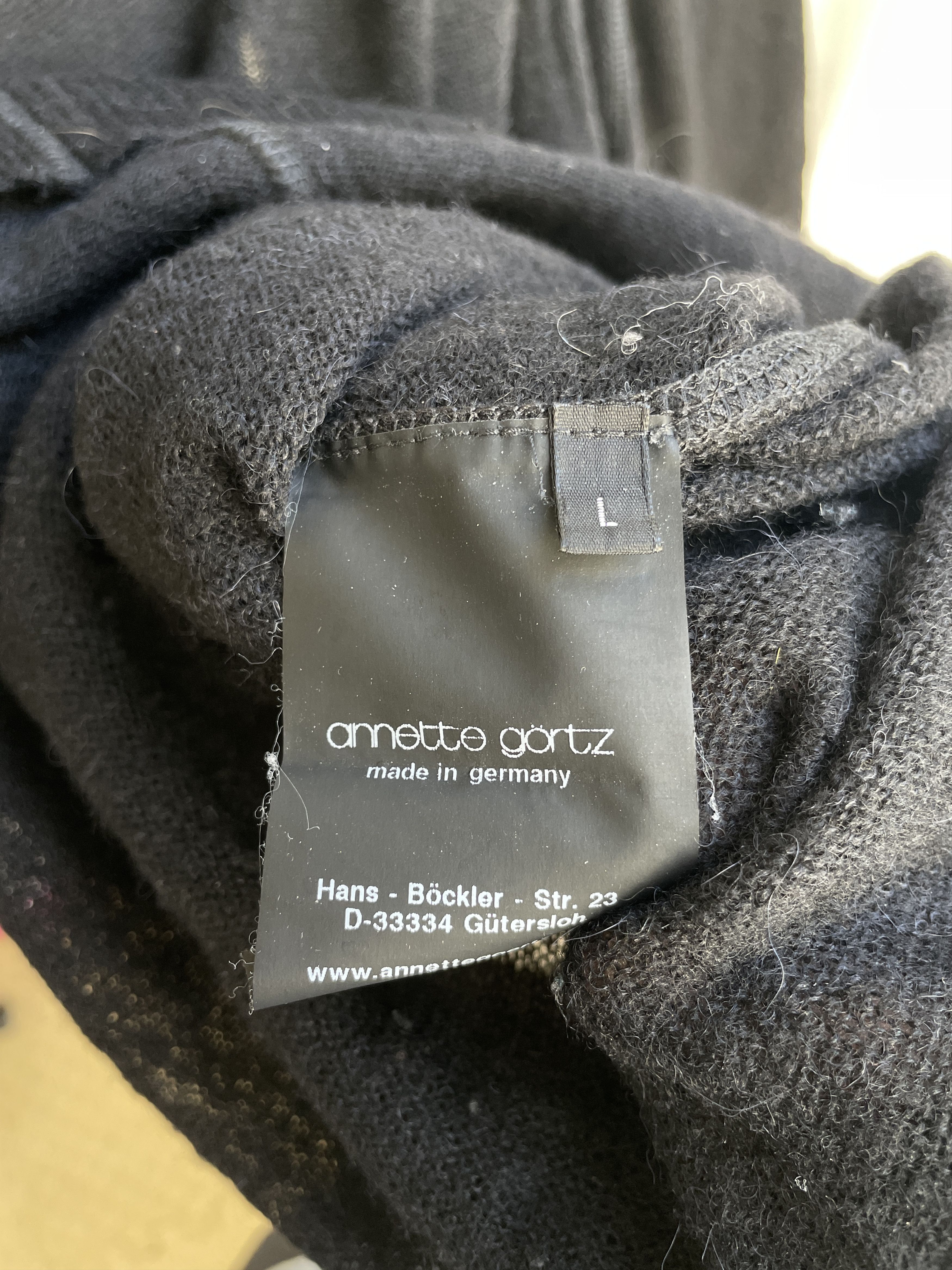 Annette Gortz Annette Gortz Baby Alpaca Blend Belted Long Cardigan Size L / US 10 / IT 46 - 8 Thumbnail