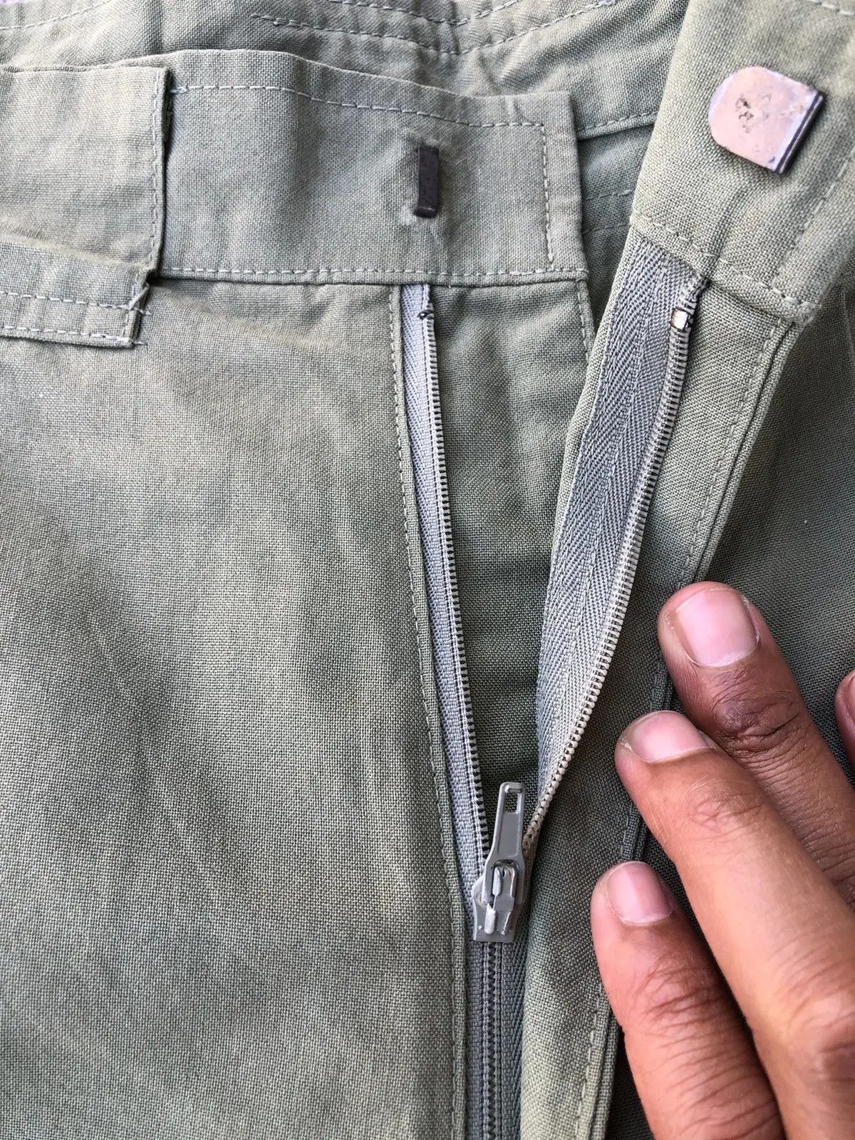 Japanese Brand Japanese Green Cargo Pants Multipocket Tactical Utility Size US 27 - 9 Thumbnail