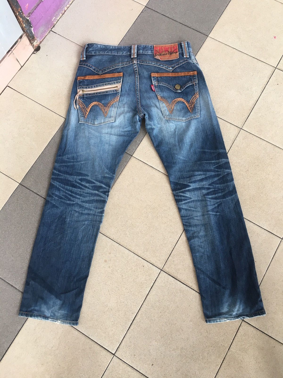 Edwin × Japanese Brand × Vintage Edwin xv Tokyo japan exclusive vintage Size US 34 / EU 50 - 11 Thumbnail