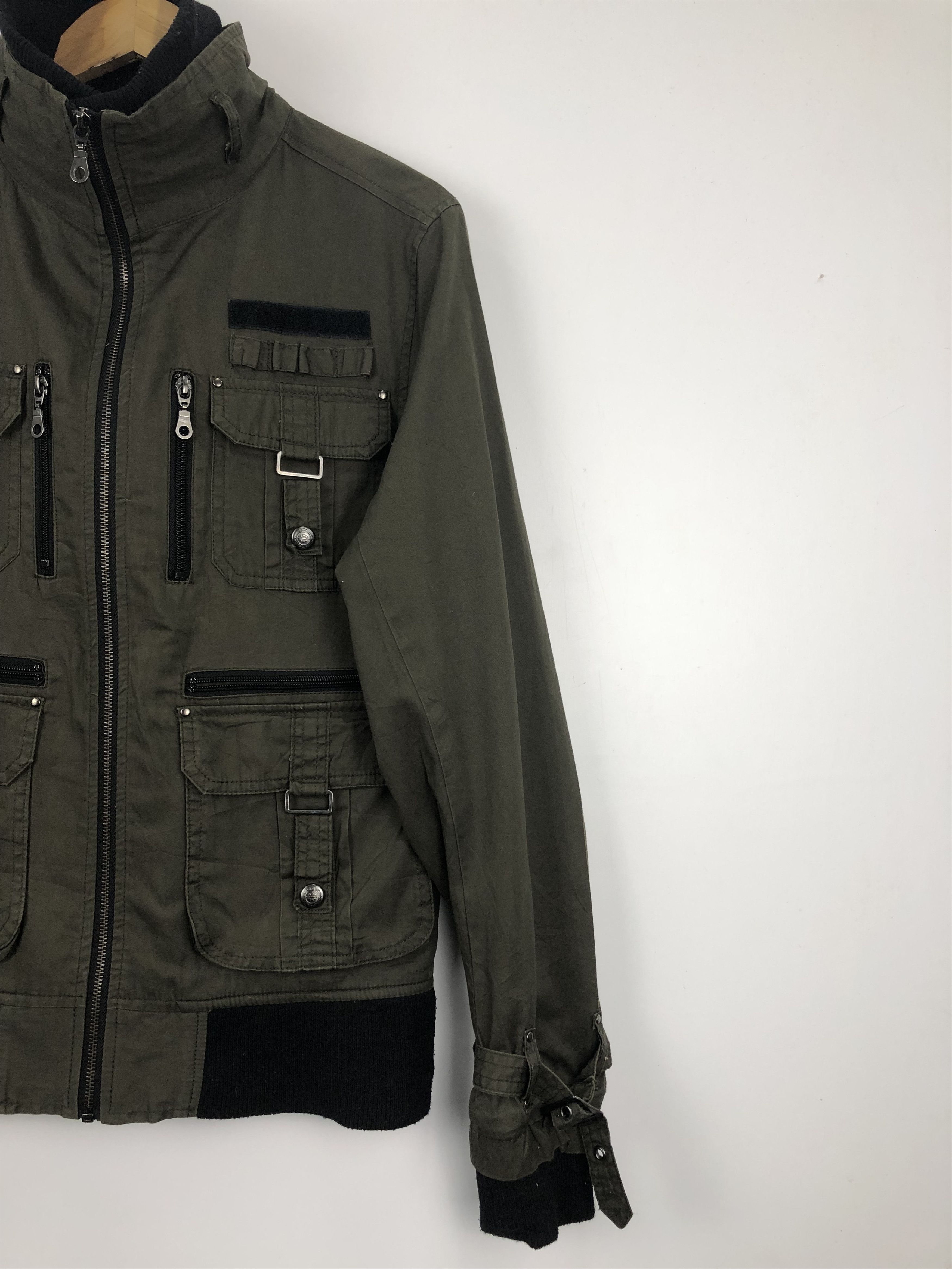 Japanese Brand × Vintage Vintage Japanese Brand Punk Style Multi Pocket Jacket Size US M / EU 48-50 / 2 - 7 Thumbnail