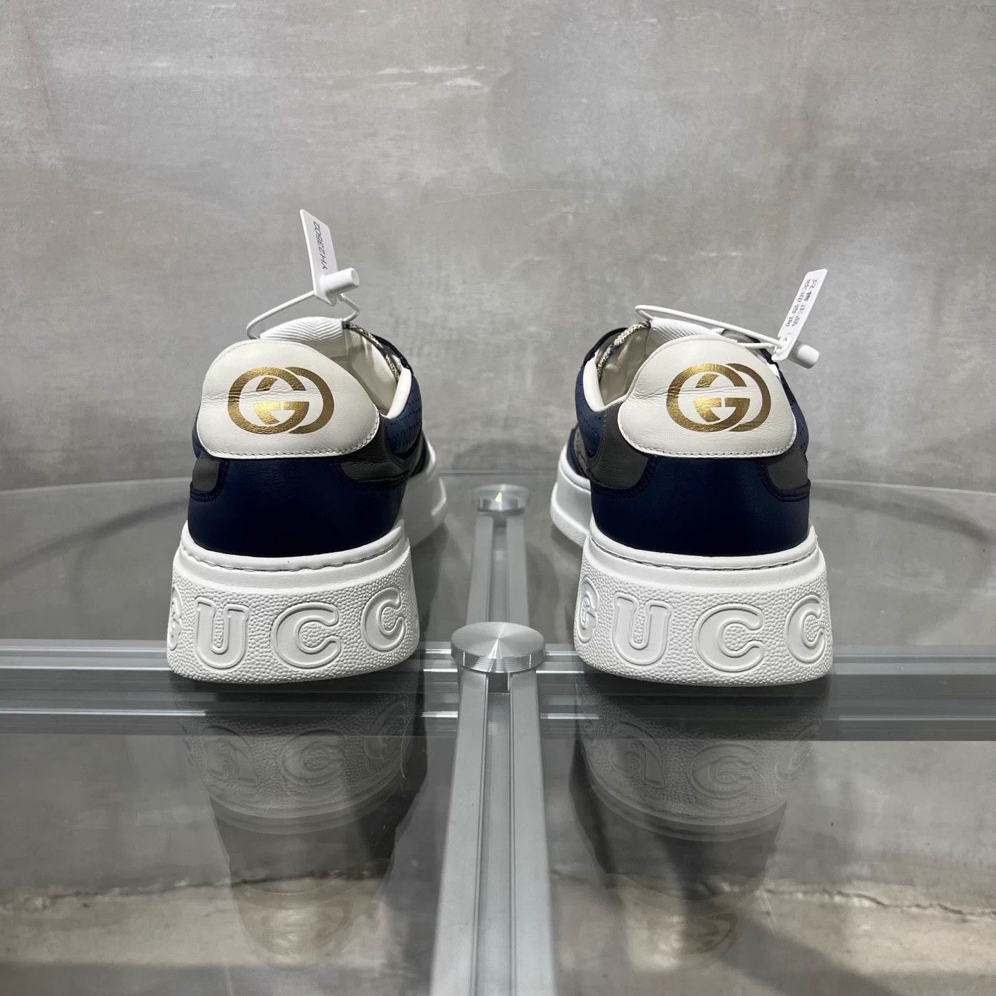 Gucci Gucci Chunky B GG white and blue 44 shoes Size US 11 / EU 44 - 6 Thumbnail