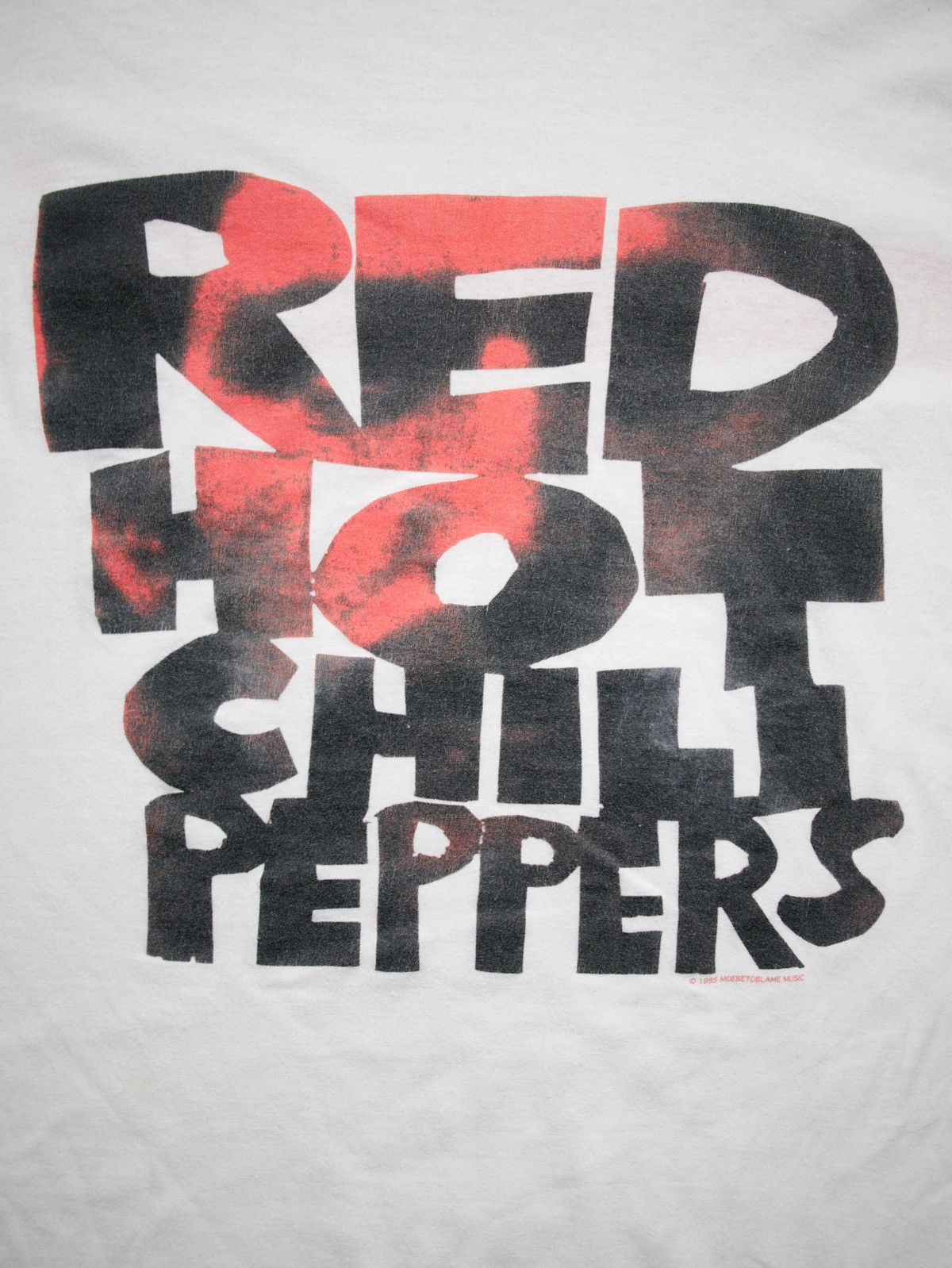 Band Tees × Vintage Red Hot Chili Peppers Stockholm 1995 Concert Tee Size US XL / EU 56 / 4 - 3 Thumbnail