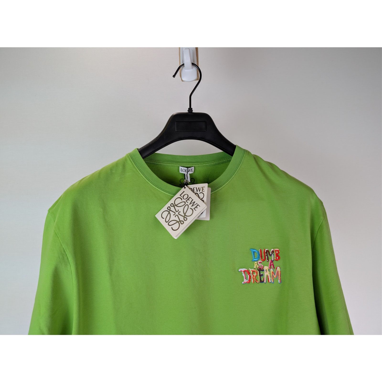 Loewe o1rshd1 Loose Fit T-Shirt Hawkins Te in Green Size US M / EU 48-50 / 2 - 3 Thumbnail