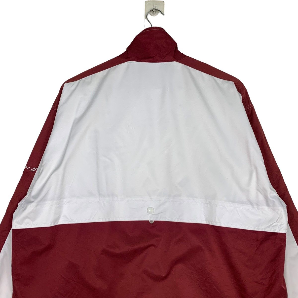 Sergio Tacchini SERGIO TACCHINI Red White Colorblock Light Jacket #1013-C45 Size US L / EU 52-54 / 3 - 18 Thumbnail