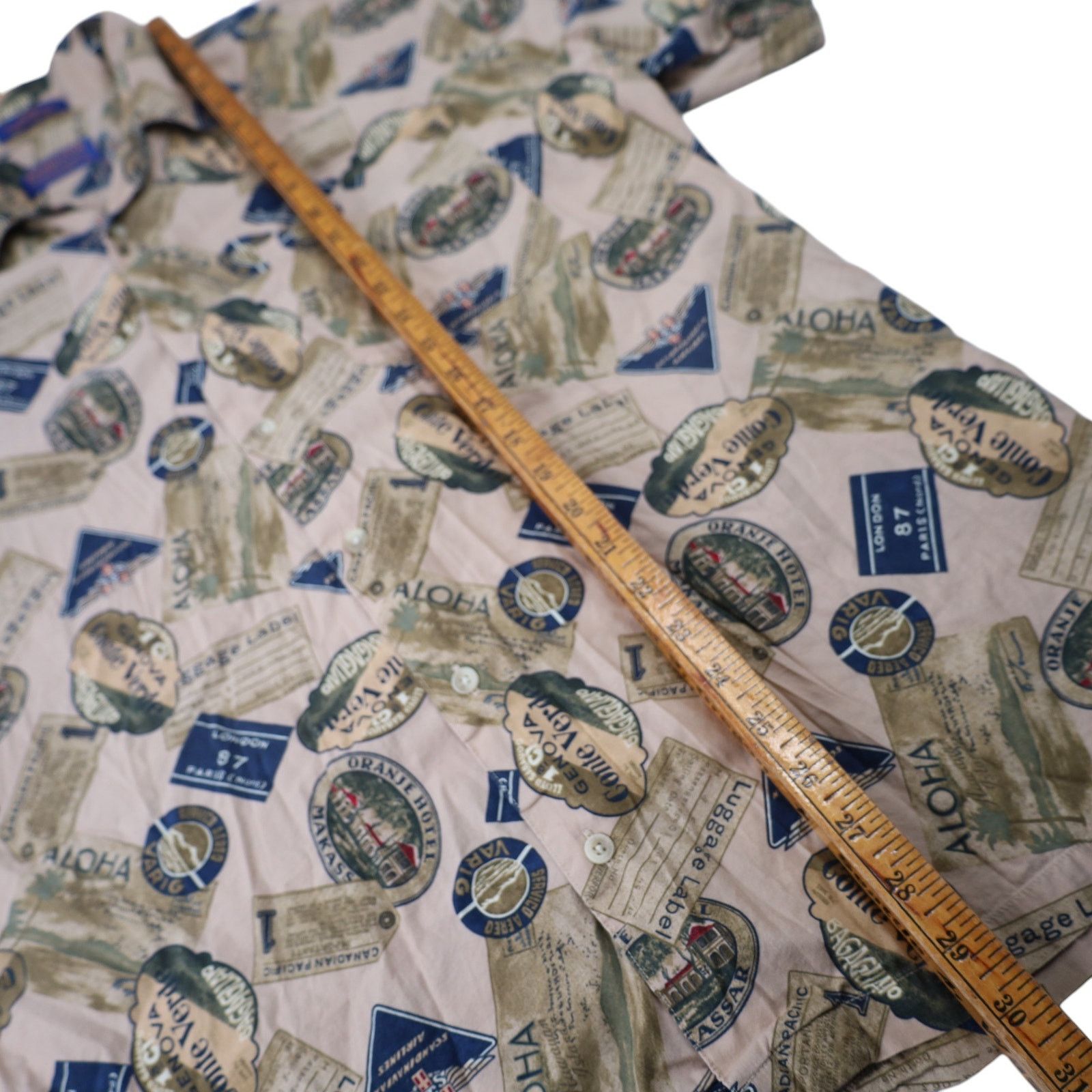 Pendleton Pendleton Allover Luggage Tag Vacation Button up Shirt Size US L / EU 52-54 / 3 - 9 Thumbnail