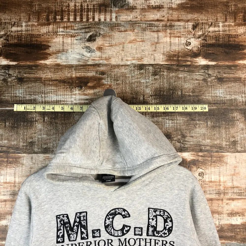 Japanese Brand M.C.D punk rock Grey Hoodie sweatshirt #A1510 Size US XS / EU 42 / 0 - 6 Thumbnail