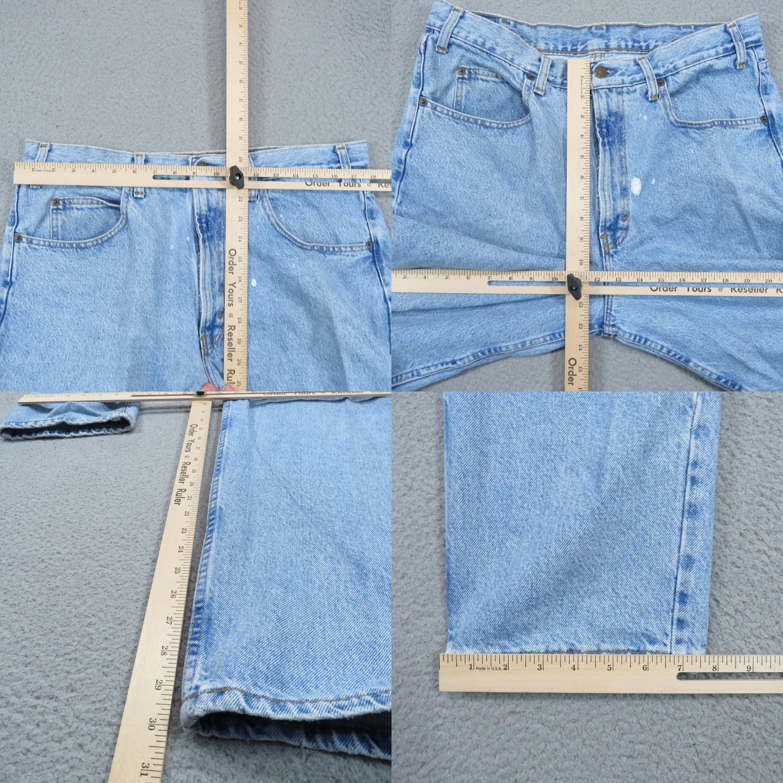 Gap VINTAGE Gap Jeans Men 38 Baggy Y2K Skater Wide-Leg Light Denim USA 36x30 Size US 36 / EU 52 - 8 Thumbnail
