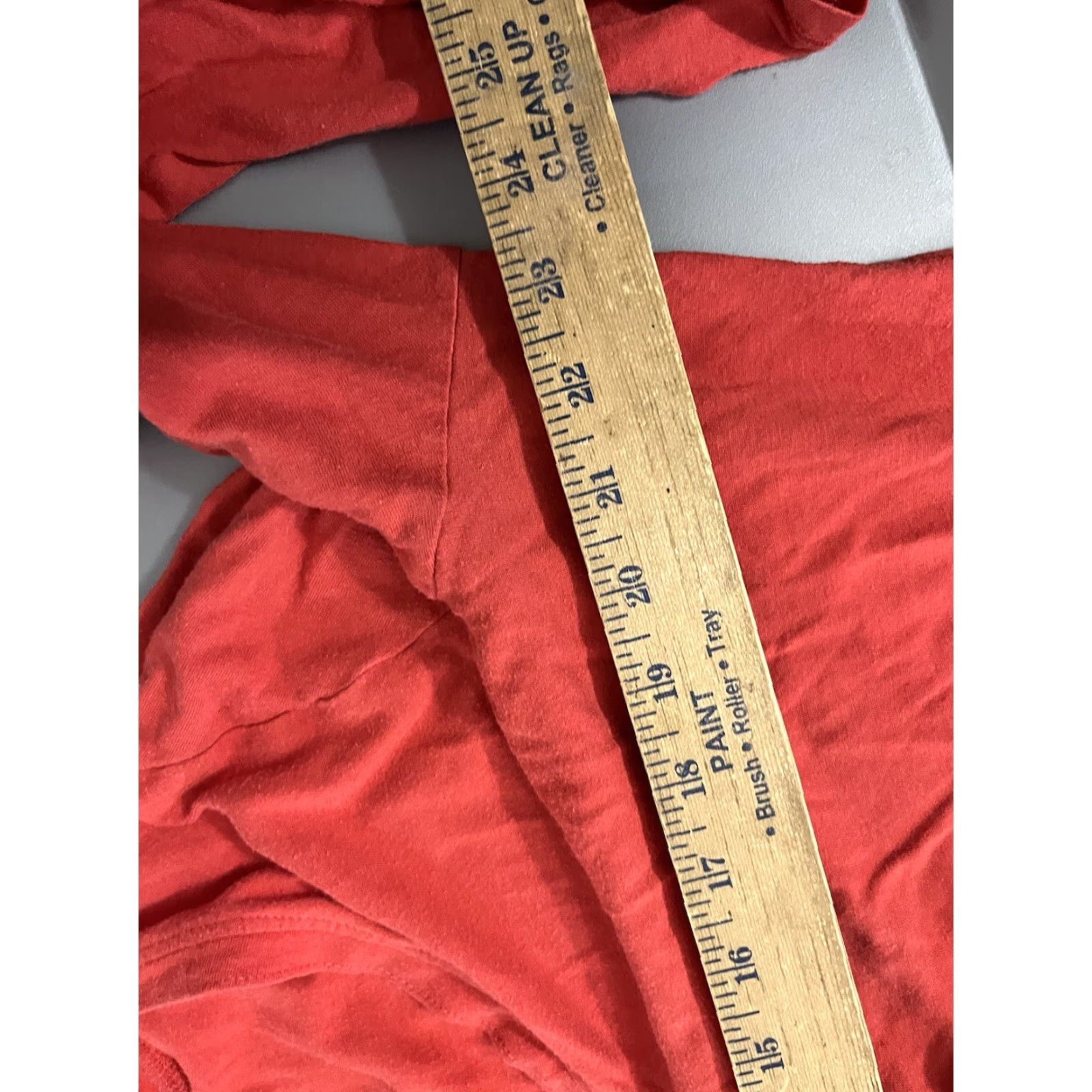 Vintage VINTAGE Lane Bryant Womens Red Long Sleeve V-Neck Pullover Top Blouse Size 18/20 Casual Slim Fit Size XXL / US 16-18 / IT 52-54 - 5 Thumbnail