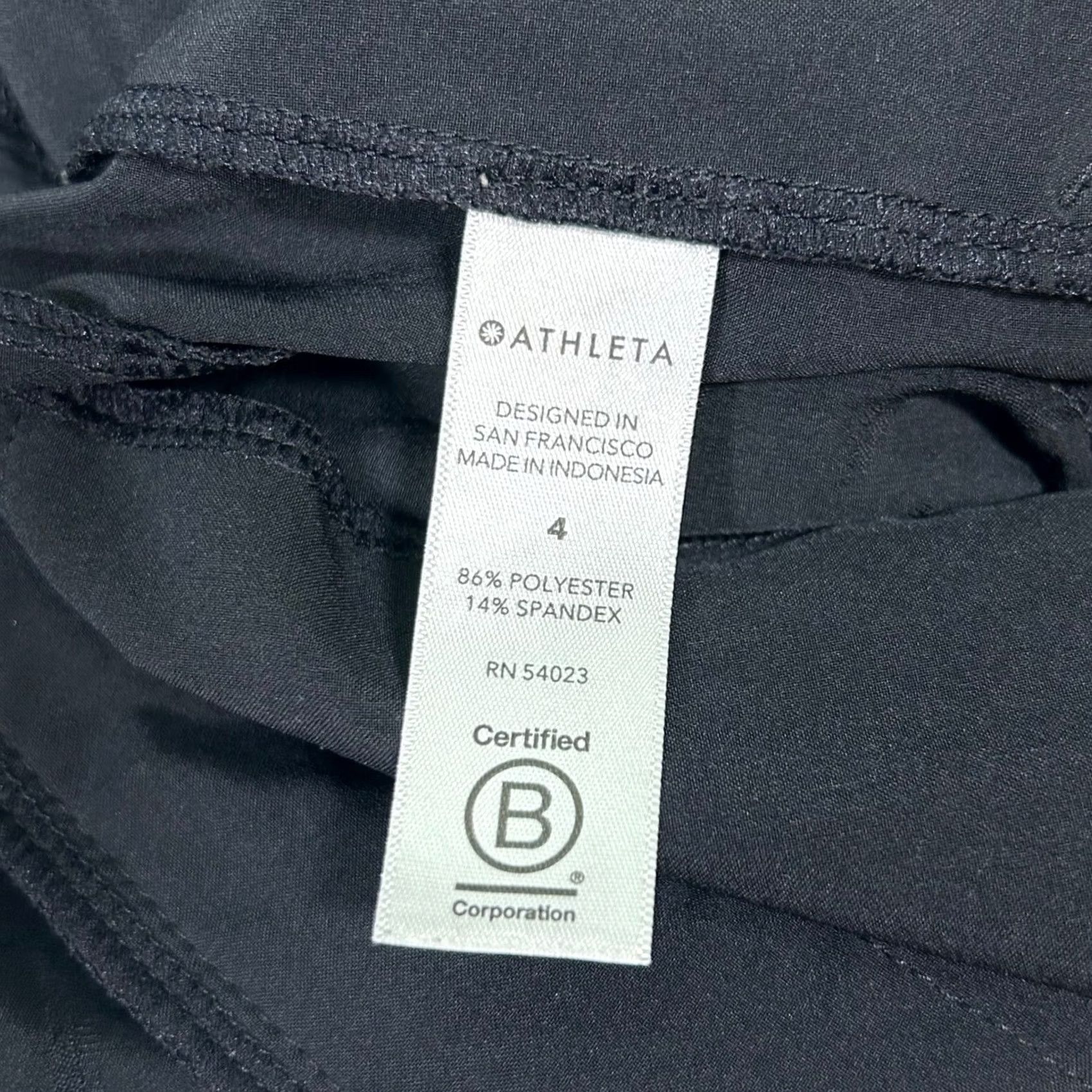 Athleta Athleta Brooklyn Textured Jogger Pants Lightweight Black Womens 4 Size 27" / US 4 / IT 40 - 7 Thumbnail