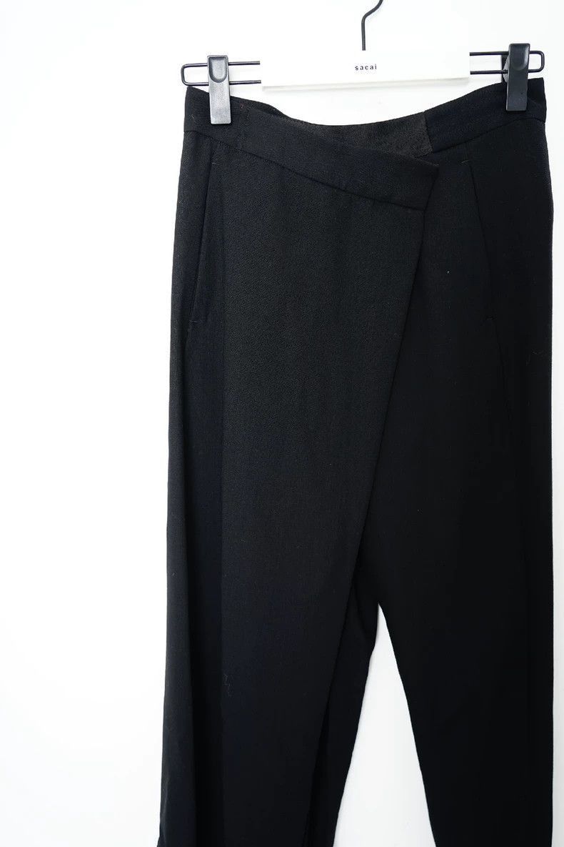 Ann Demeulemeester ann demeulemeester asymmetrical wide-leg pants Size US 32 / EU 48 - 3 Thumbnail