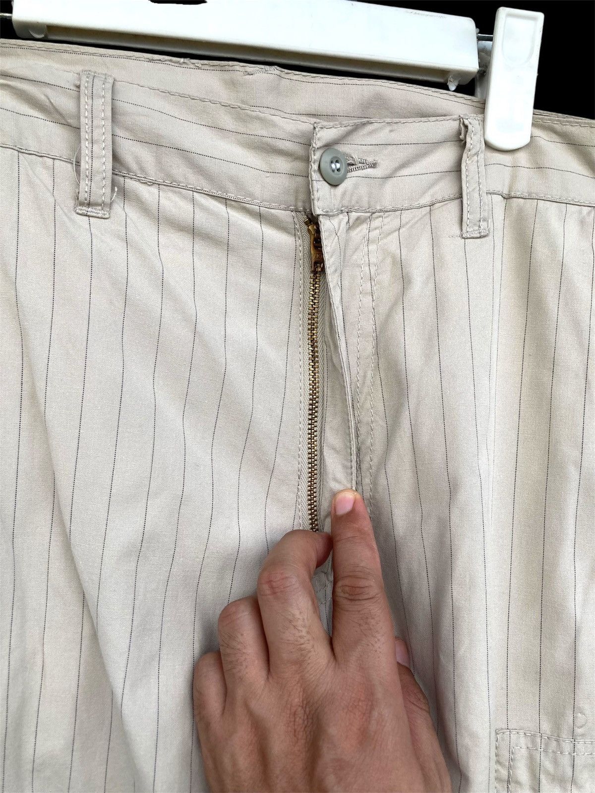 PPFM PPFM Stripe Japanese Cargo Pants Size US 34 / EU 50 - 11 Thumbnail