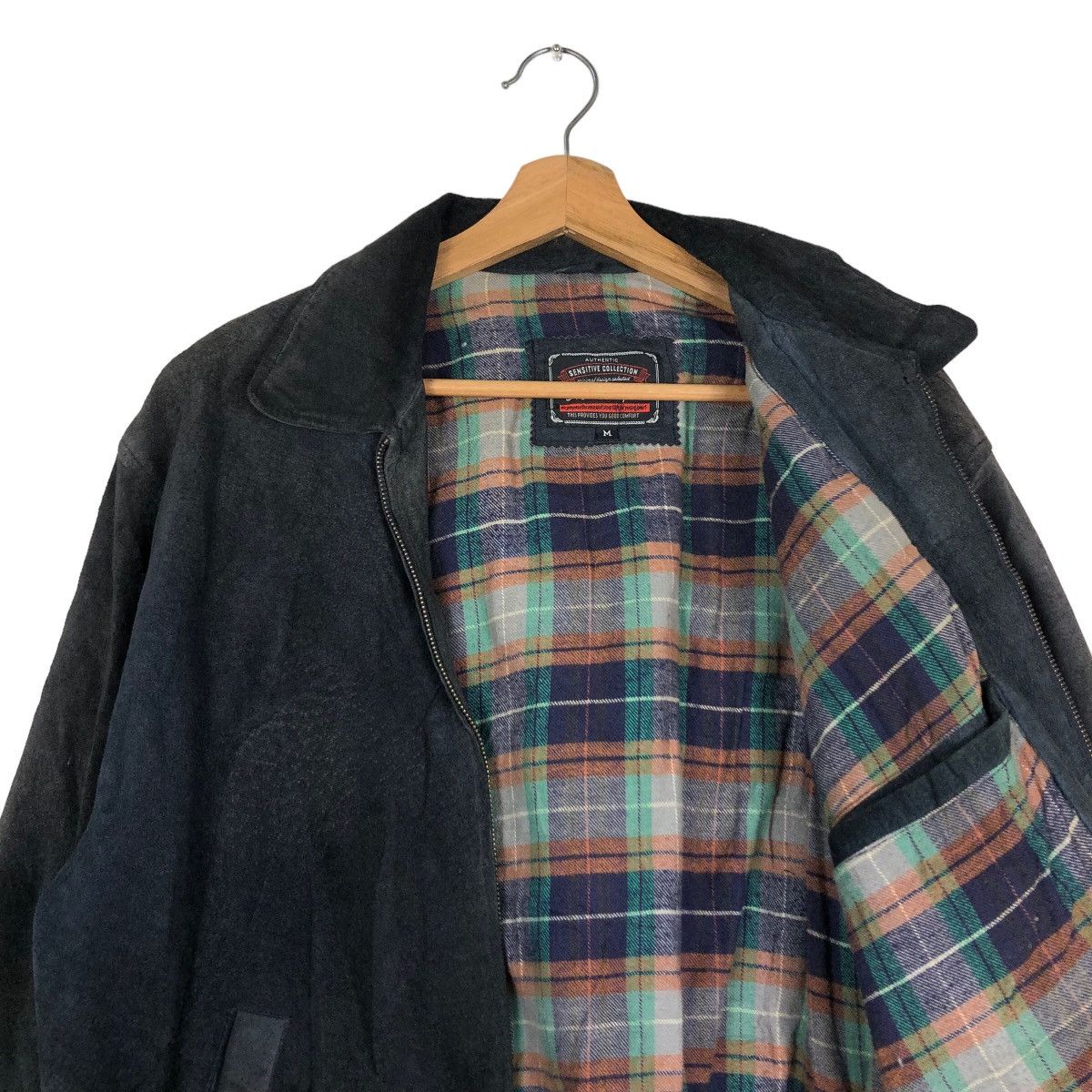 Japanese Brand 🔥Biker Genuine Leather Jacket Machope Issey Miyake Blanket Size US M / EU 48-50 / 2 - 12 Thumbnail