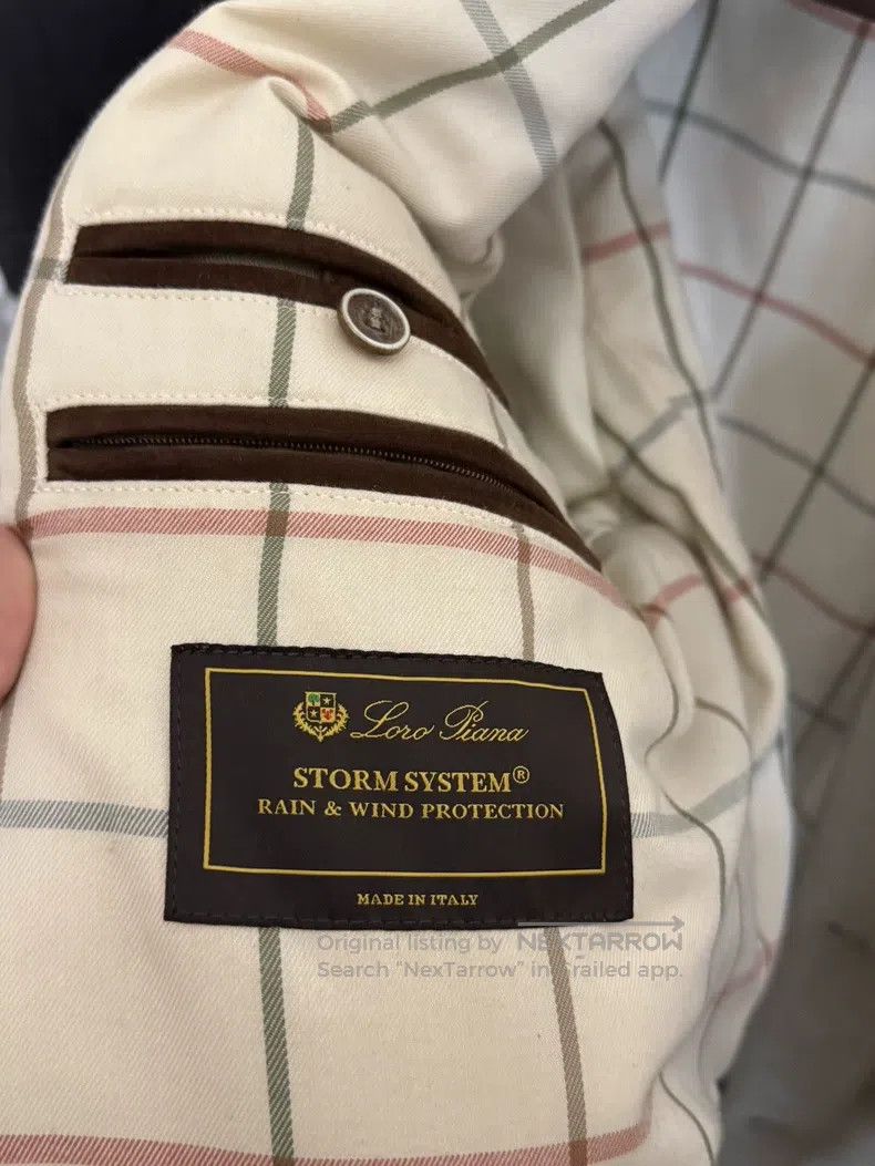 Loro Piana Loro Piana Trench coat jacket Size US XL / EU 56 / 4 - 4 Thumbnail
