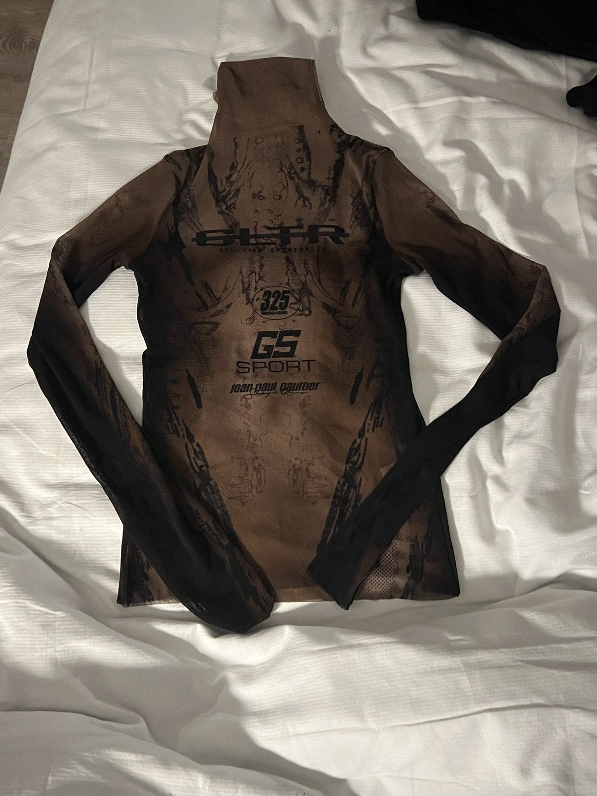 Designer × Jean Paul Gaultier x Shayne Oliver GS Sport sheer T-shirt Size US M / EU 48-50 / 2 - 1 Thumbnail