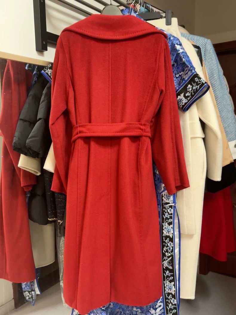 Max Mara Max Mara Red camel hair coat Size S / US 4 / IT 40 - 5 Thumbnail