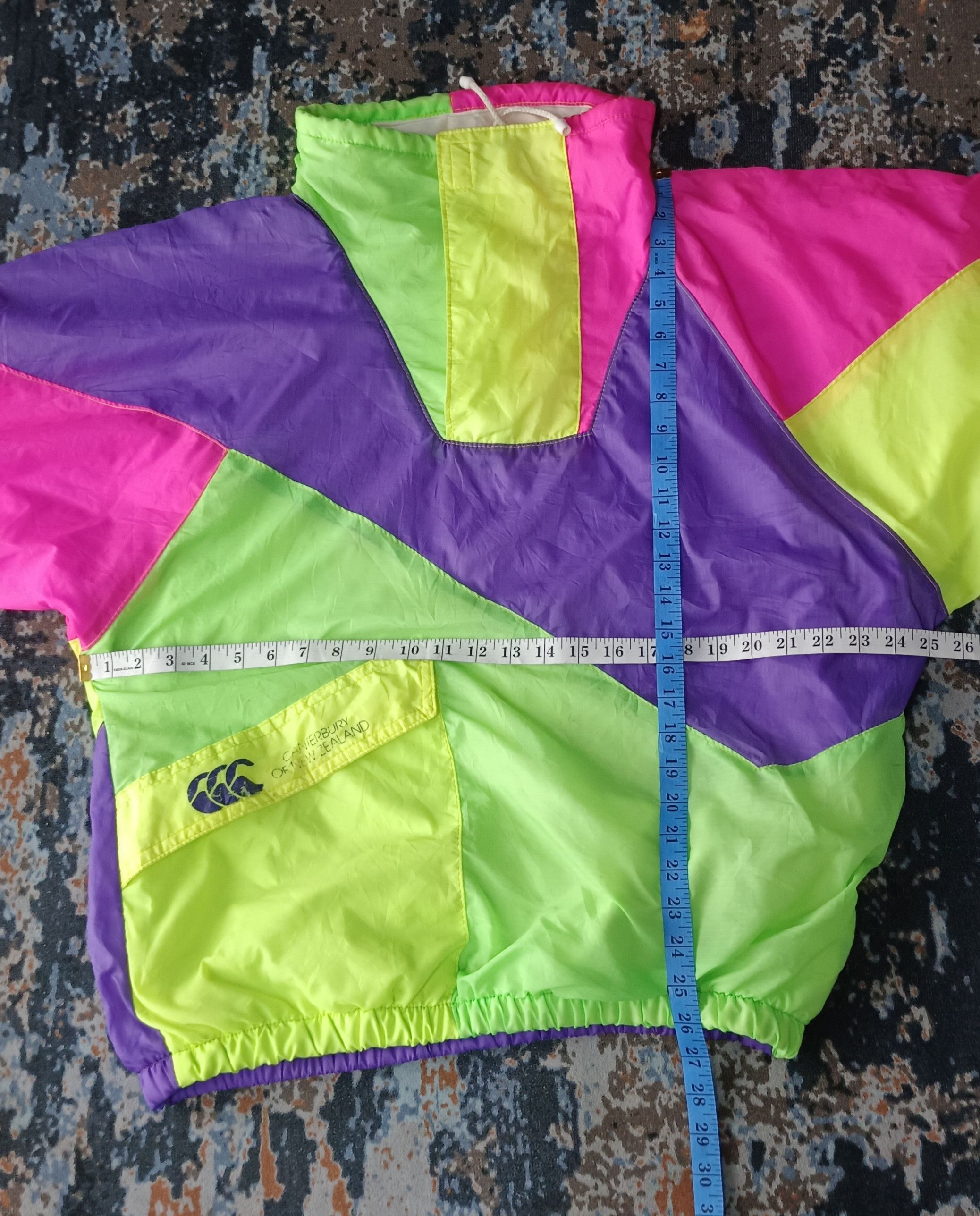 Canterbury of New Zealand Vintage 80s 🔥 Canterbury Of New Zealand Pullover Jacket Size US XL / EU 56 / 4 - 14 Thumbnail