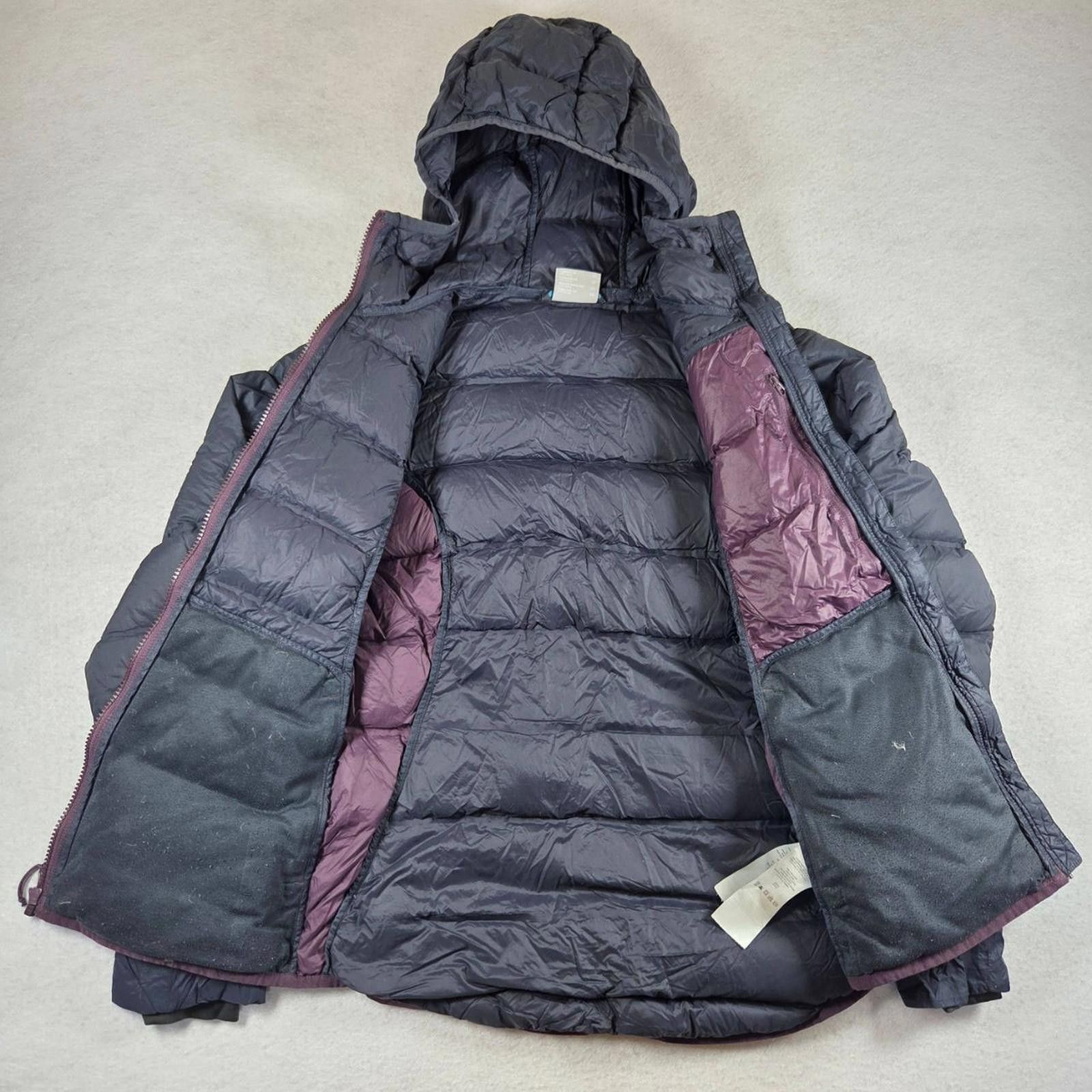 Columbia Columbia Women's XS Puffer Jacket Dark Grey Purple - Flawed Size XS / US 0-2 / IT 36-38 - 3 Thumbnail