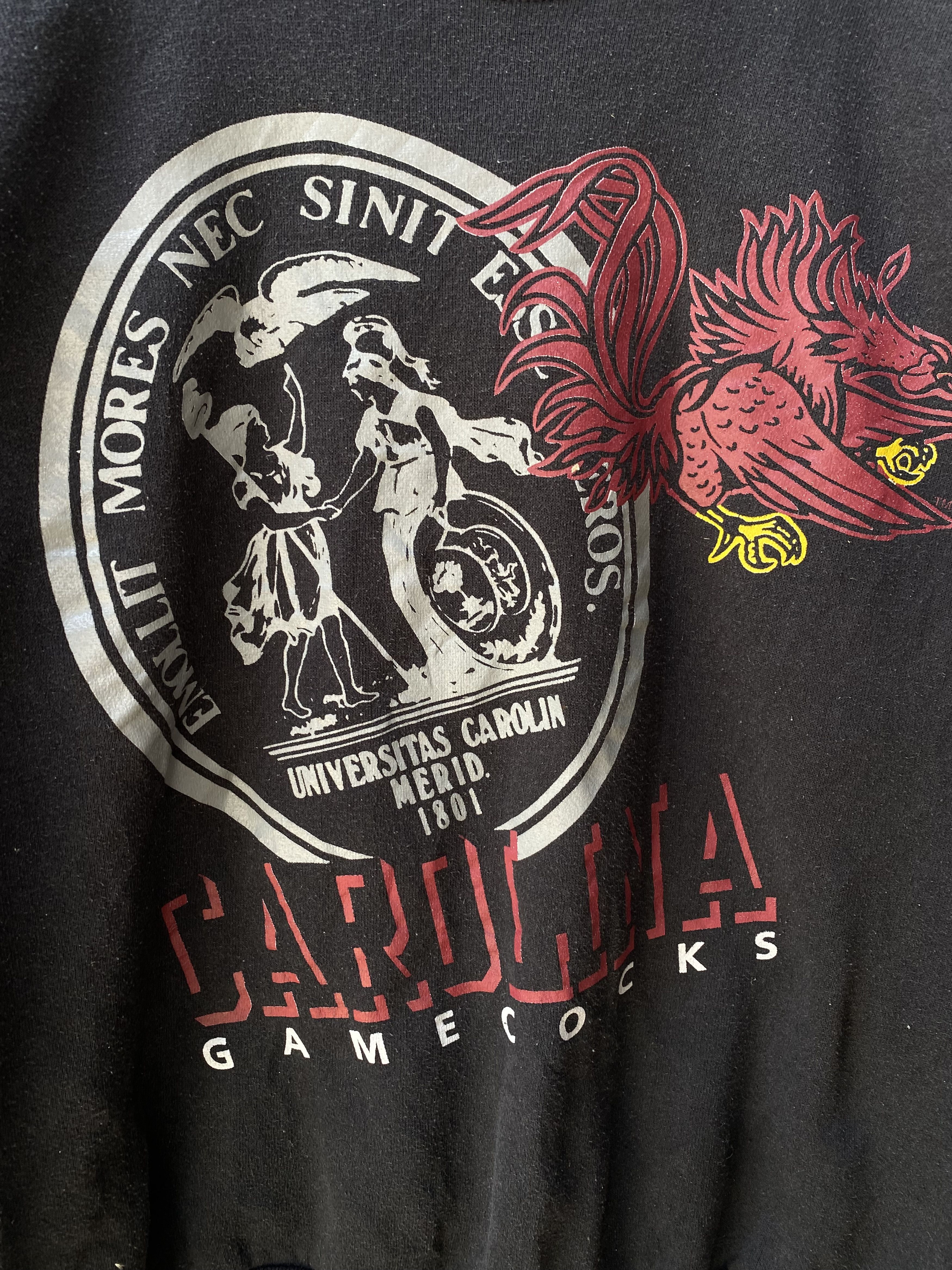 Vintage Vintage University Carolina Gamecock Pullover Sweatshirt Size US L / EU 52-54 / 3 - 2 Thumbnail