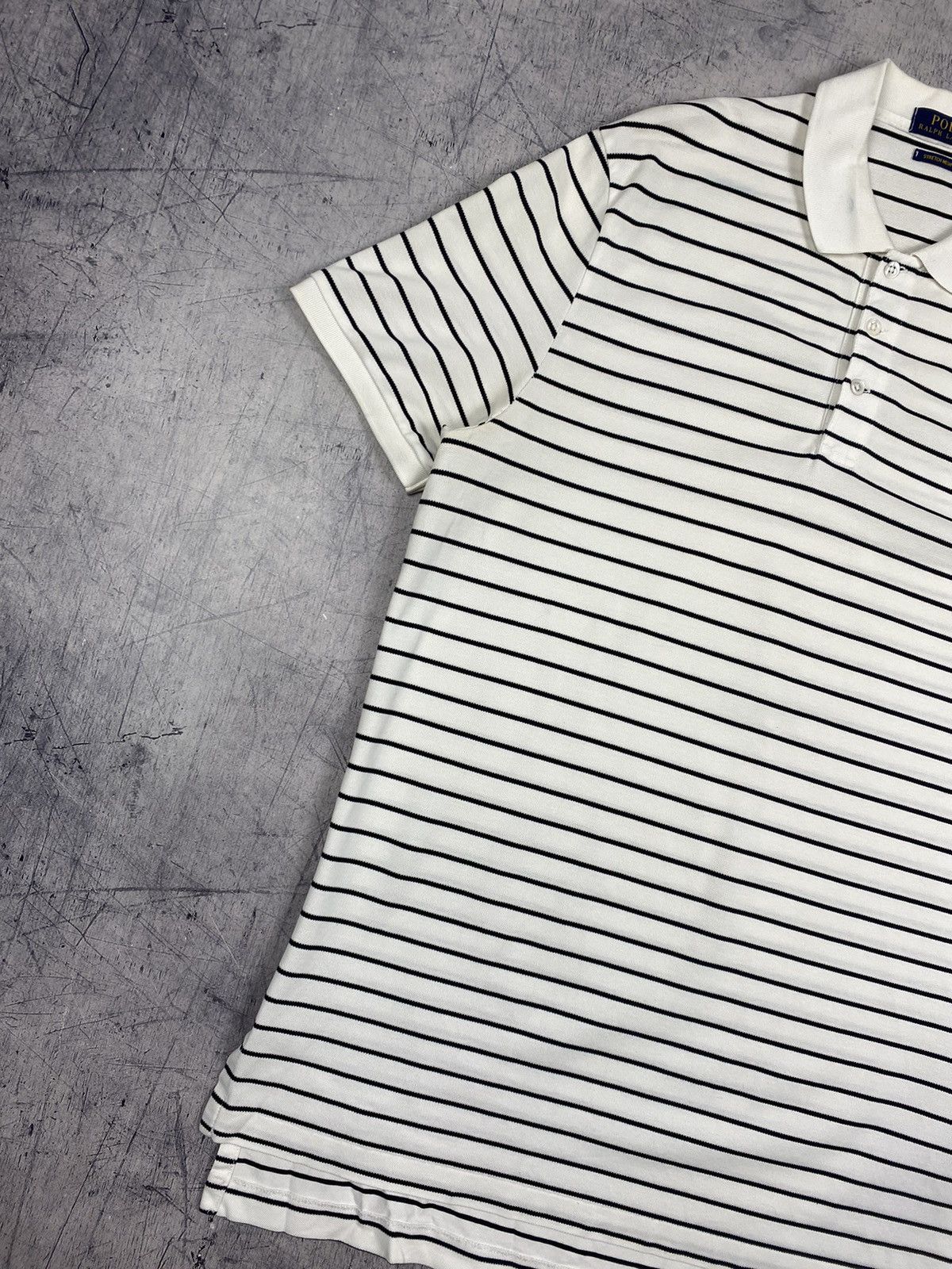 Polo Ralph Lauren Polo Ralph Lauren Striped Polo Shirt Size US L / EU 52-54 / 3 - 4 Thumbnail