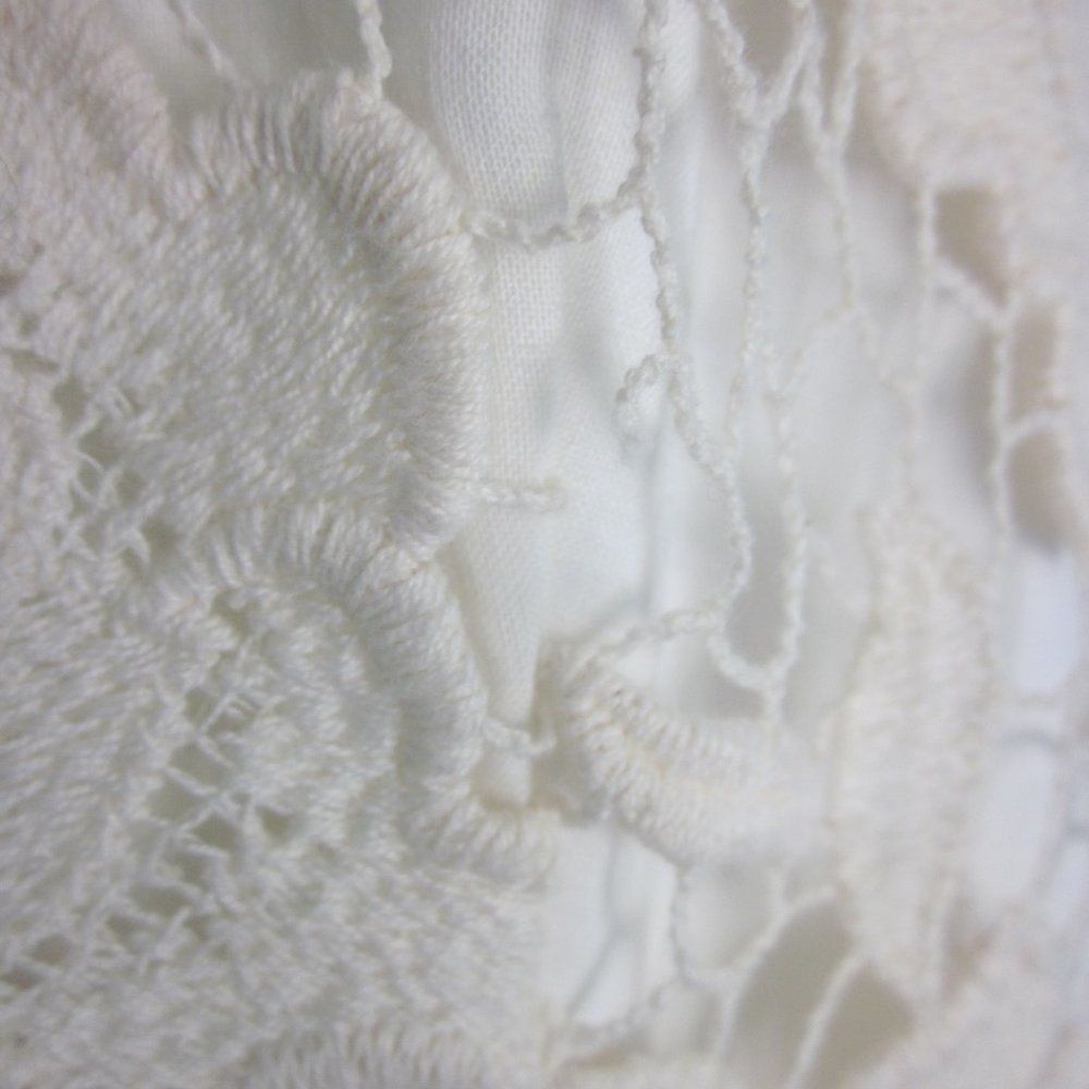 Anthropologie Floreat Anthropologie Size 2 Blouse Ivory Size XS / US 0-2 / IT 36-38 - 15 Thumbnail