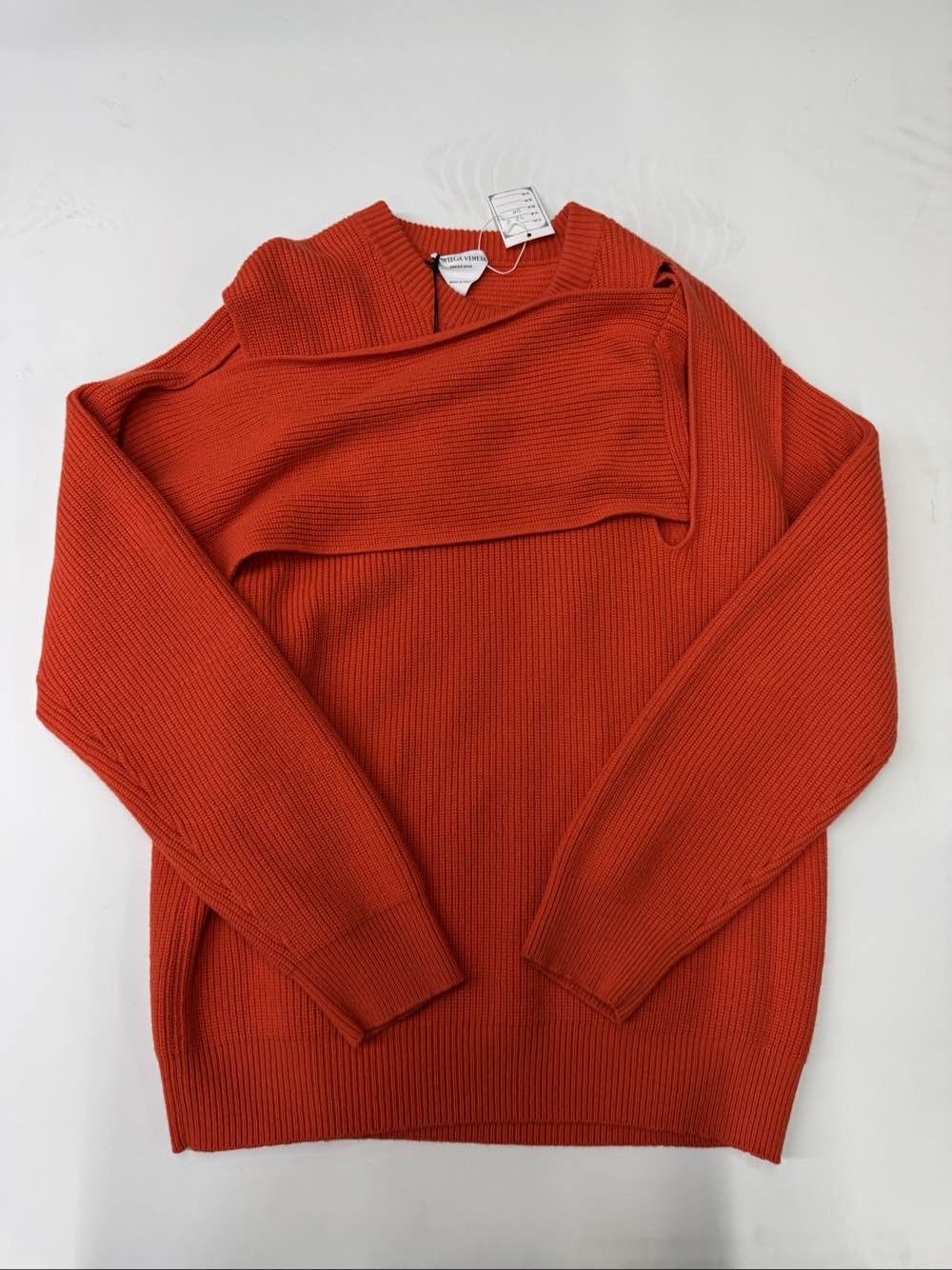 Bottega Veneta Bottega Veneta Ribbed Cashmere Sweater Size M Size US M / EU 48-50 / 2 - 1 Thumbnail