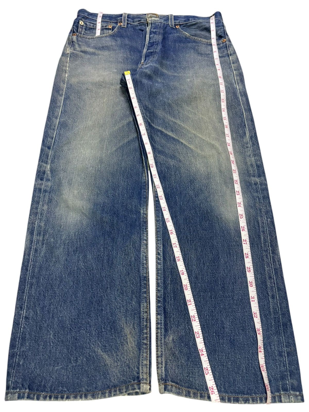 Levi's Vintage 90s Levis 501XX Mud Wash Loose Baggy Jeans Size US 32 / EU 48 - 12 Thumbnail