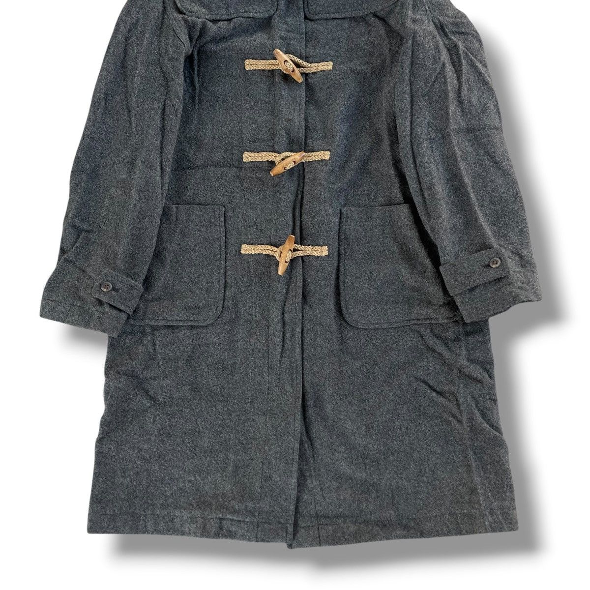 Ralph Lauren RL RALPH LAUREN WOOL DUFFLE HOODIE COAT JACKET Size US L / EU 52-54 / 3 - 4 Thumbnail