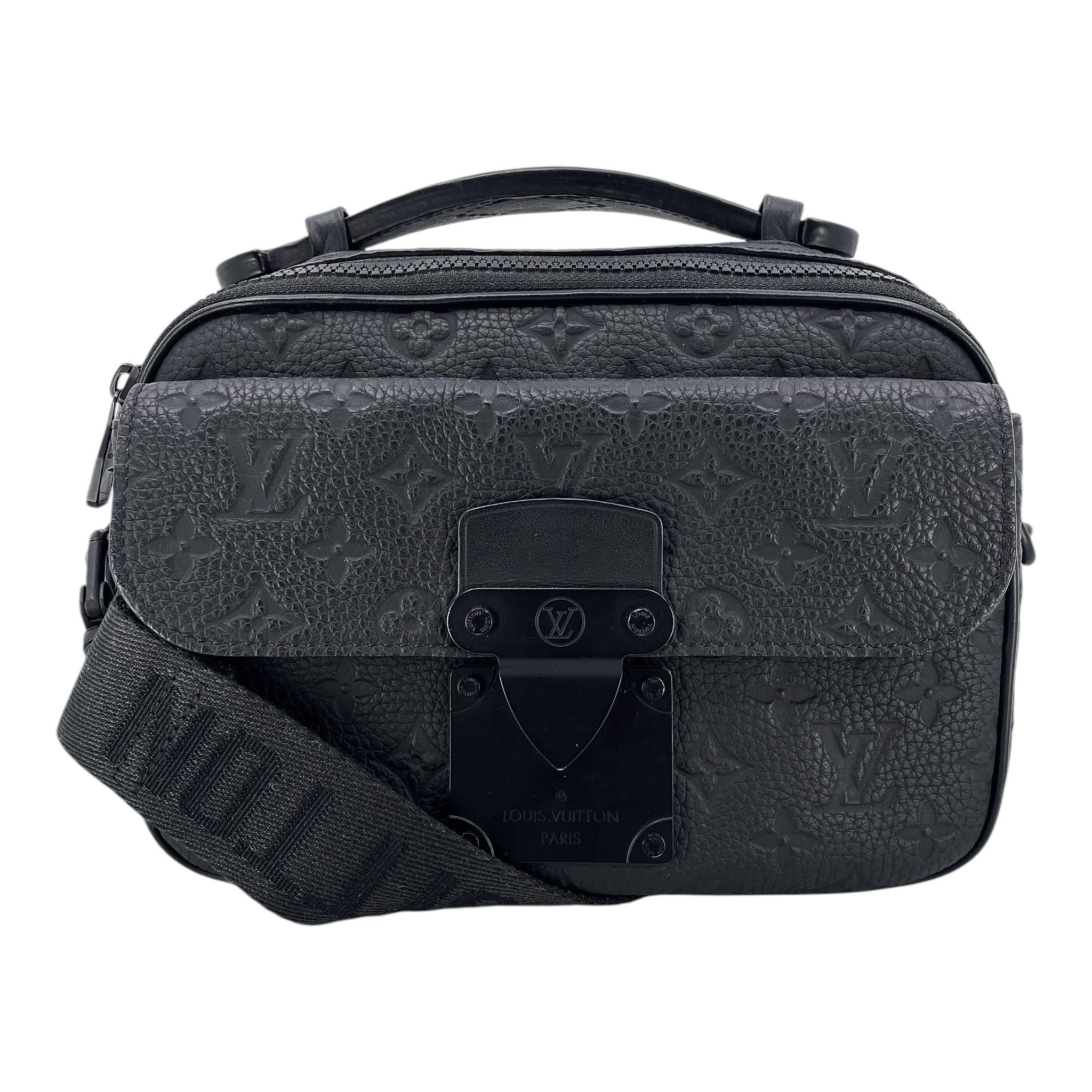 Louis Vuitton Taurillon Monogram S Lock Messenger Black Size ONE SIZE - 1 Thumbnail