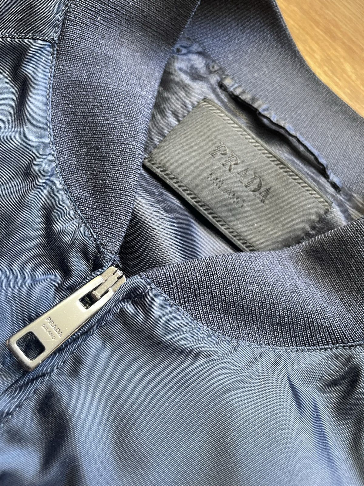 Prada Prada Garbadine Bomber Jacket Size US L / EU 52-54 / 3 - 4 Thumbnail