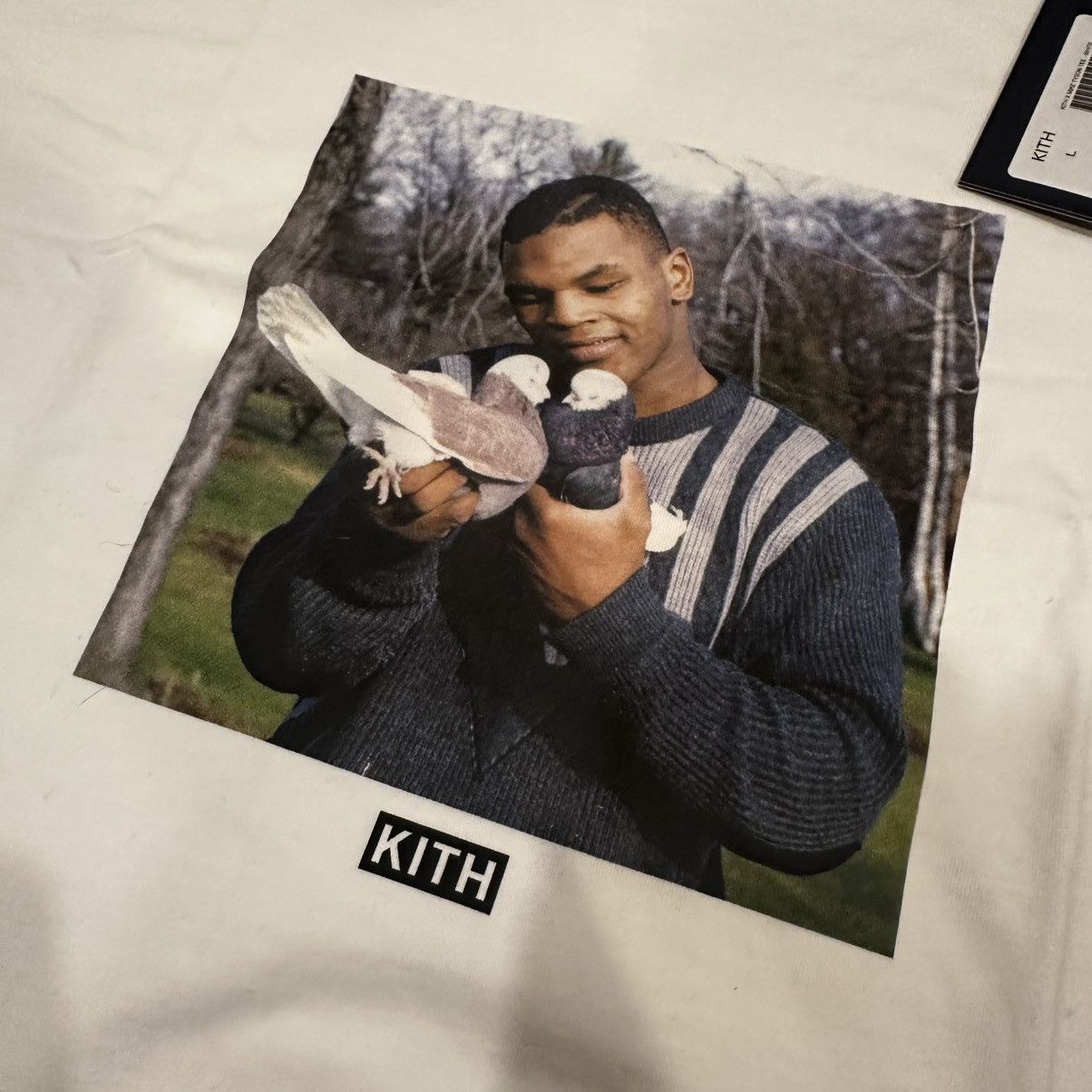 Kith Mike Tyson “now kith” Vintage Tee White